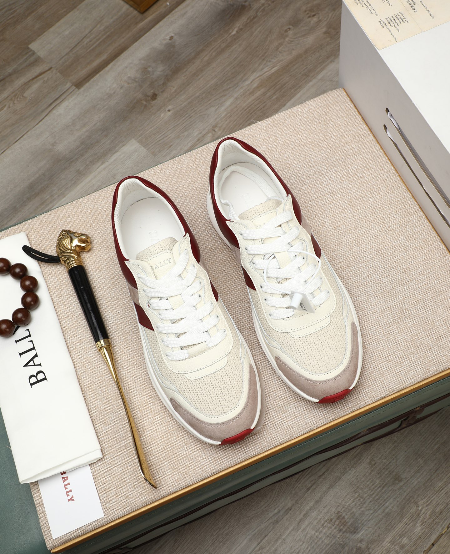 Bally Low-Top Leather Sneakers - Lightweight and Comfortable (Sizes 39-44) 2 i1745394379437 6983 0 0