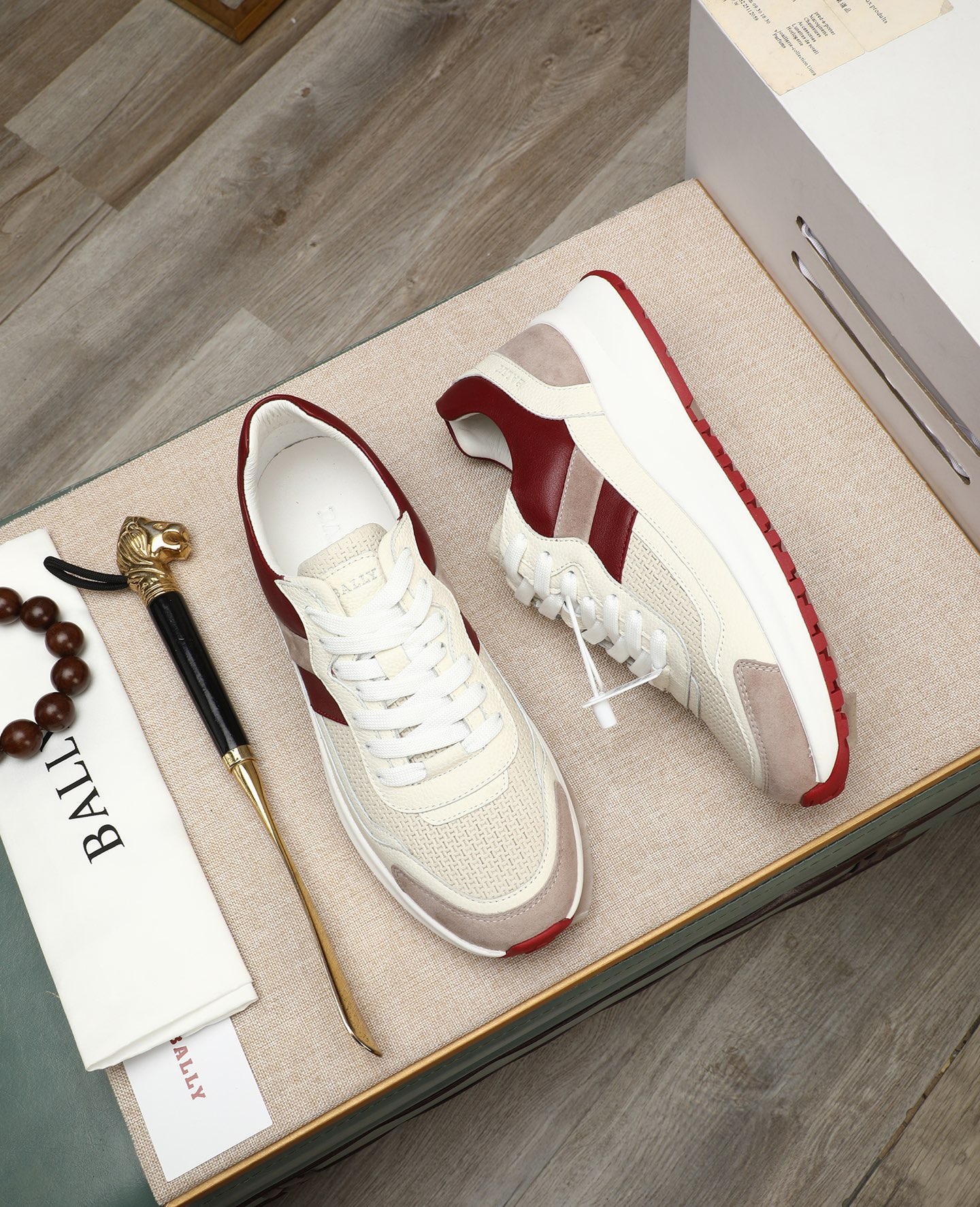 Bally Low-Top Leather Sneakers - Lightweight and Comfortable (Sizes 39-44) 3 i1745394379446 8599 0 1