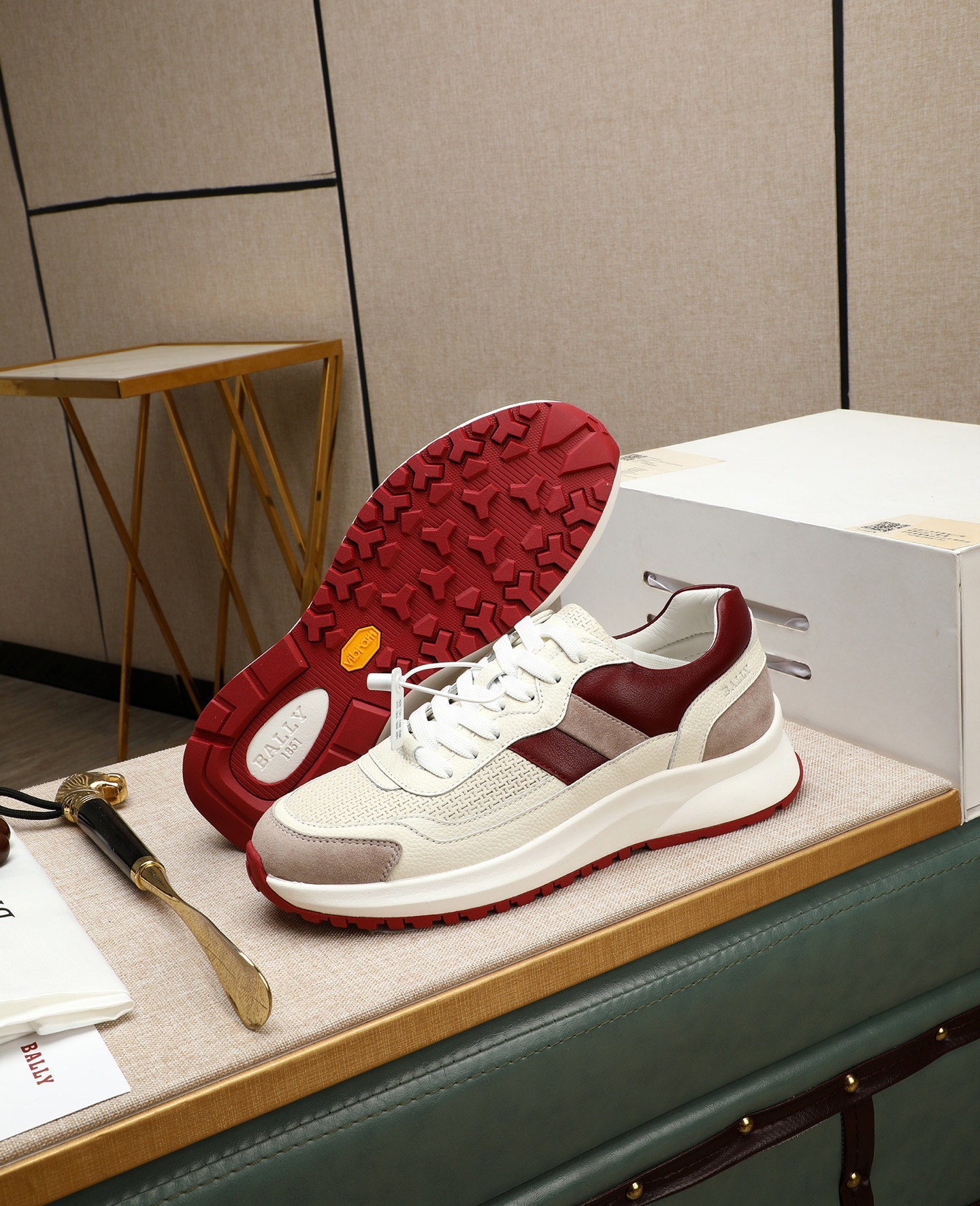 Bally Low-Top Leather Sneakers - Lightweight and Comfortable (Sizes 39-44) 5 i1745394381329 3648 0 3