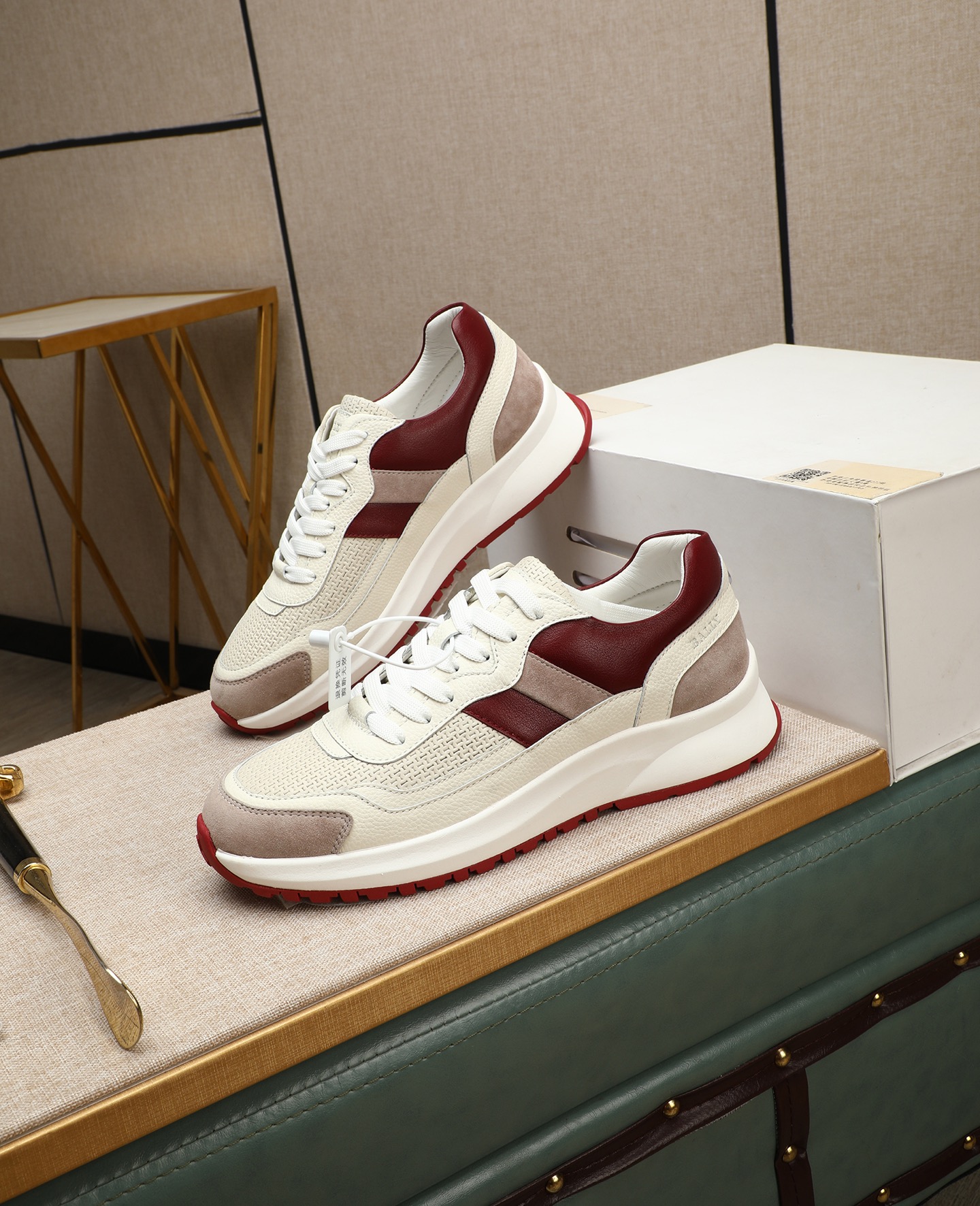 Bally Low-Top Leather Sneakers - Lightweight and Comfortable (Sizes 39-44) 4 i1745394381342 9849 0 2