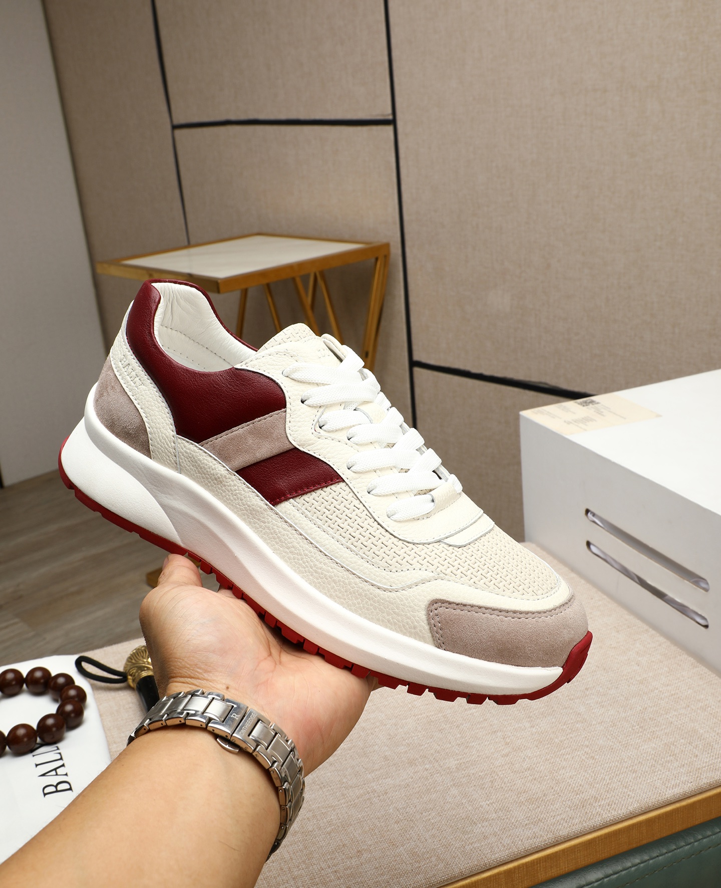 Bally Low-Top Leather Sneakers - Lightweight and Comfortable (Sizes 39-44) 6 i1745394381369 9152 0 4