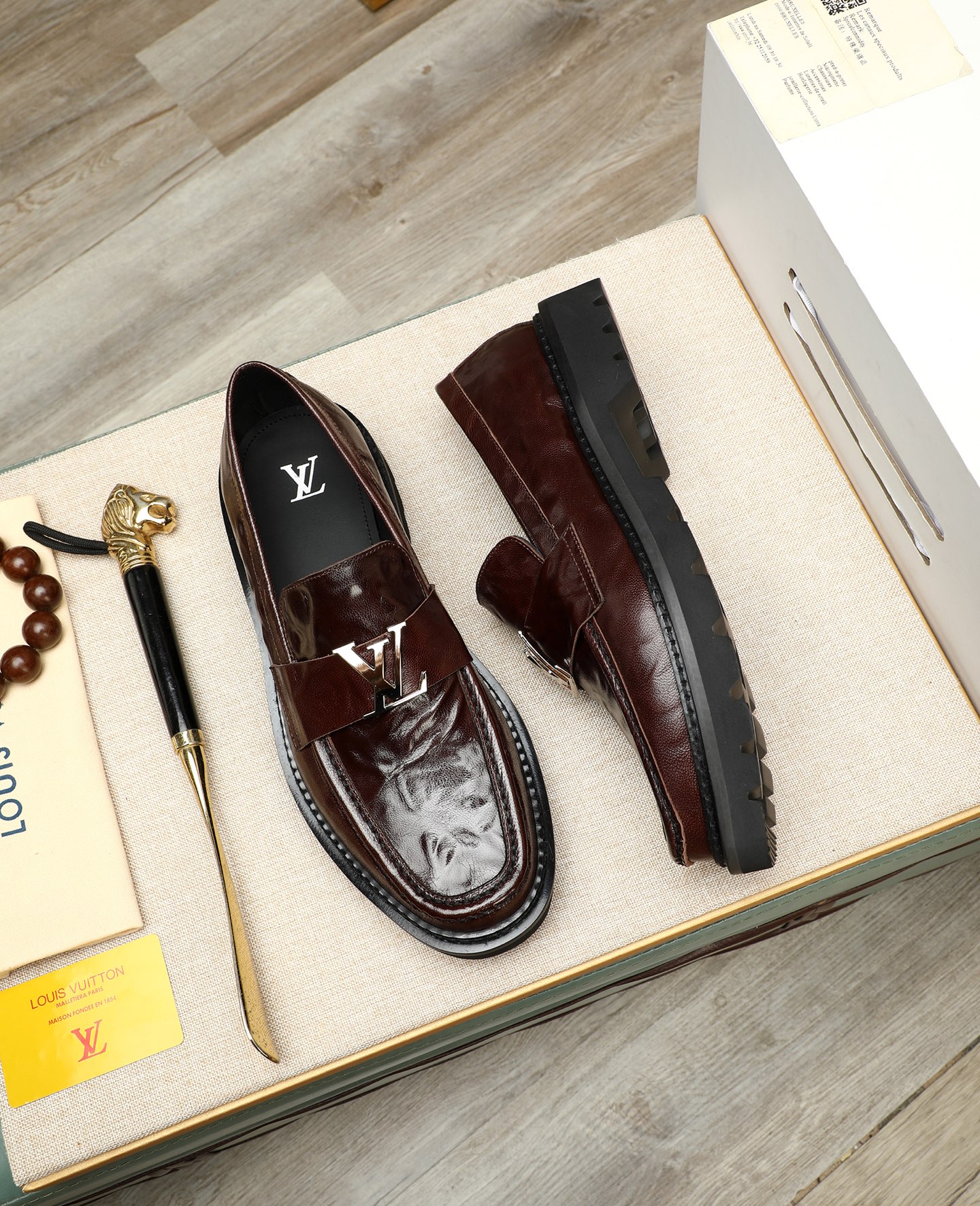 Louis Vuitton Men's Formal Leather Loafers Business Dress Shoes 3 i1745394547799 5854 0 1