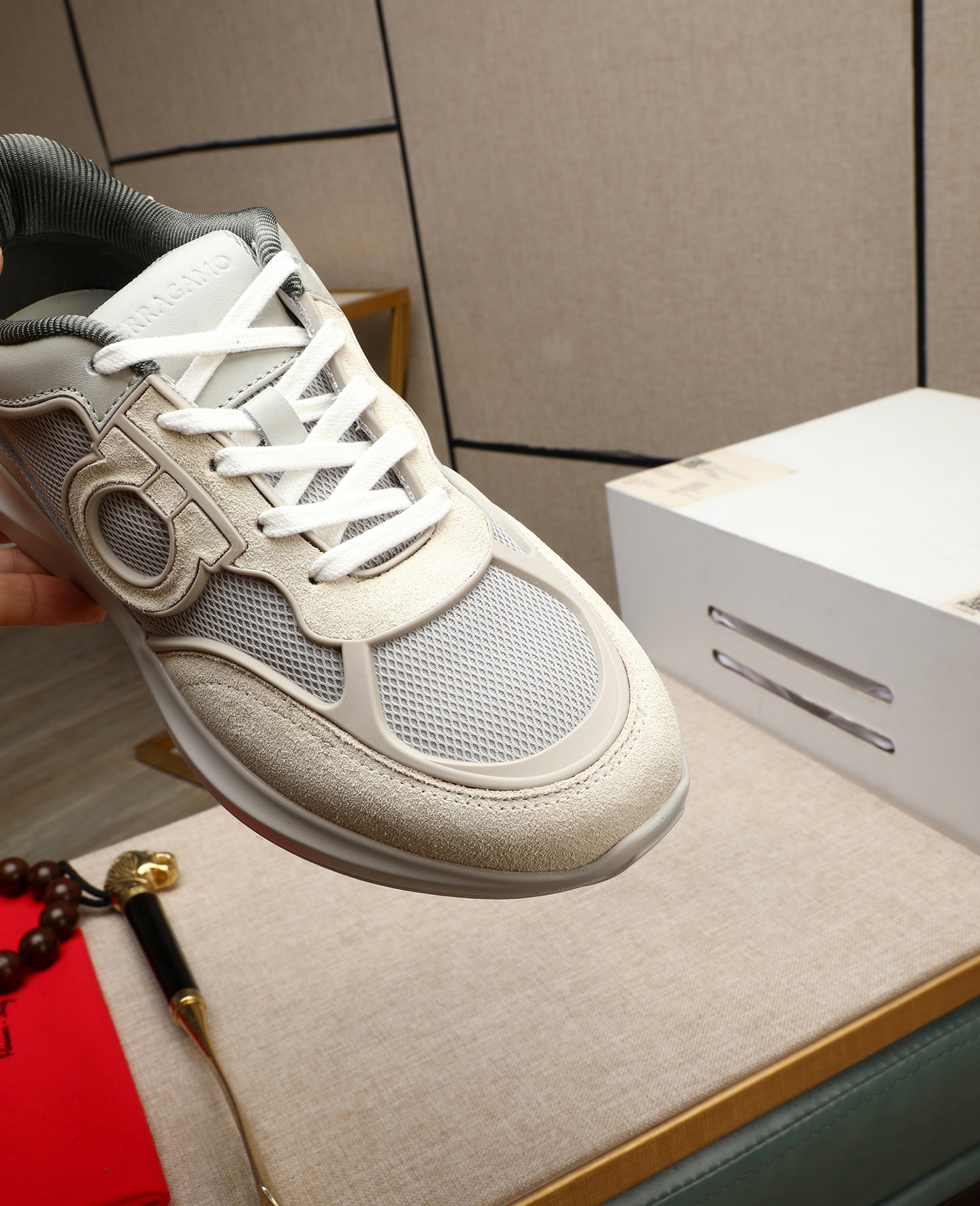 Salvatore Ferragamo Men's Sneakers, Italian Leather, Sizes 39-44 8 i1745394872639 8997 0 6