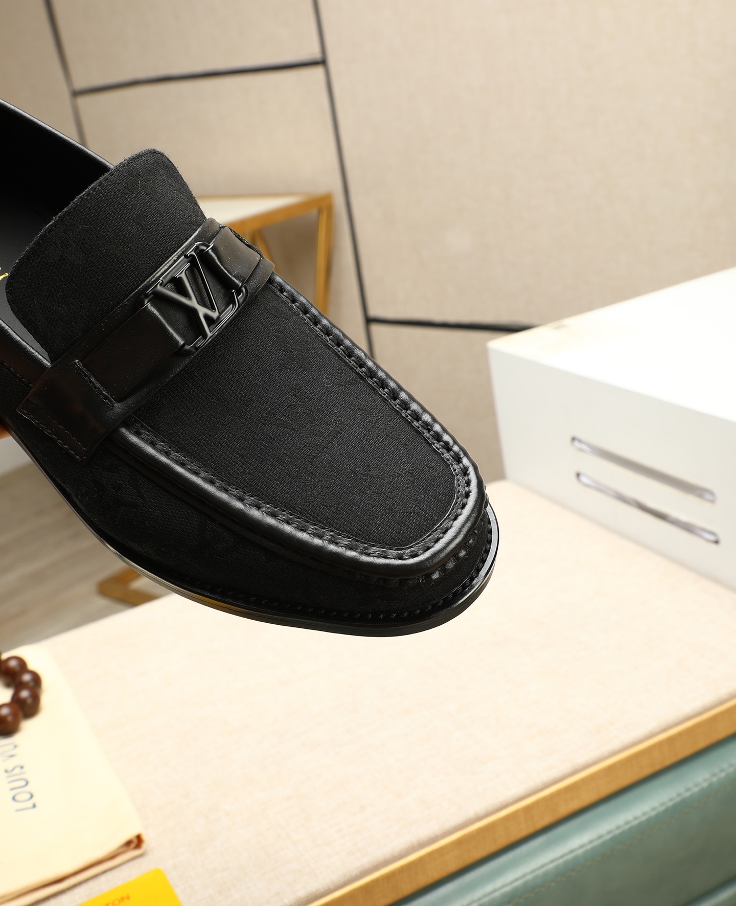 Louis Vuitton Men's Formal Business Loafers - Premium Leather Dress Shoes 8 i1745568280995 7718 0 6