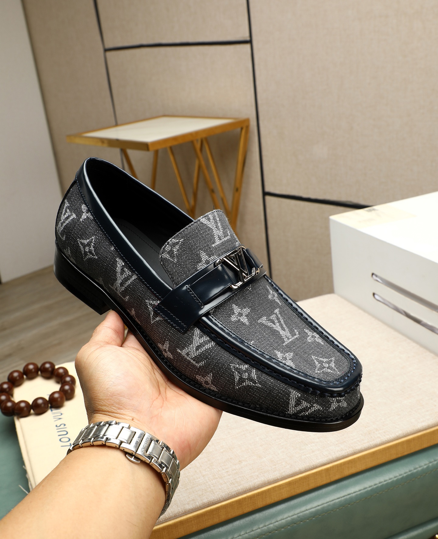 Louis Vuitton Men's Formal Business Loafers Dress Shoes, Size 39-44 6 i1745568355583 3152 0 4