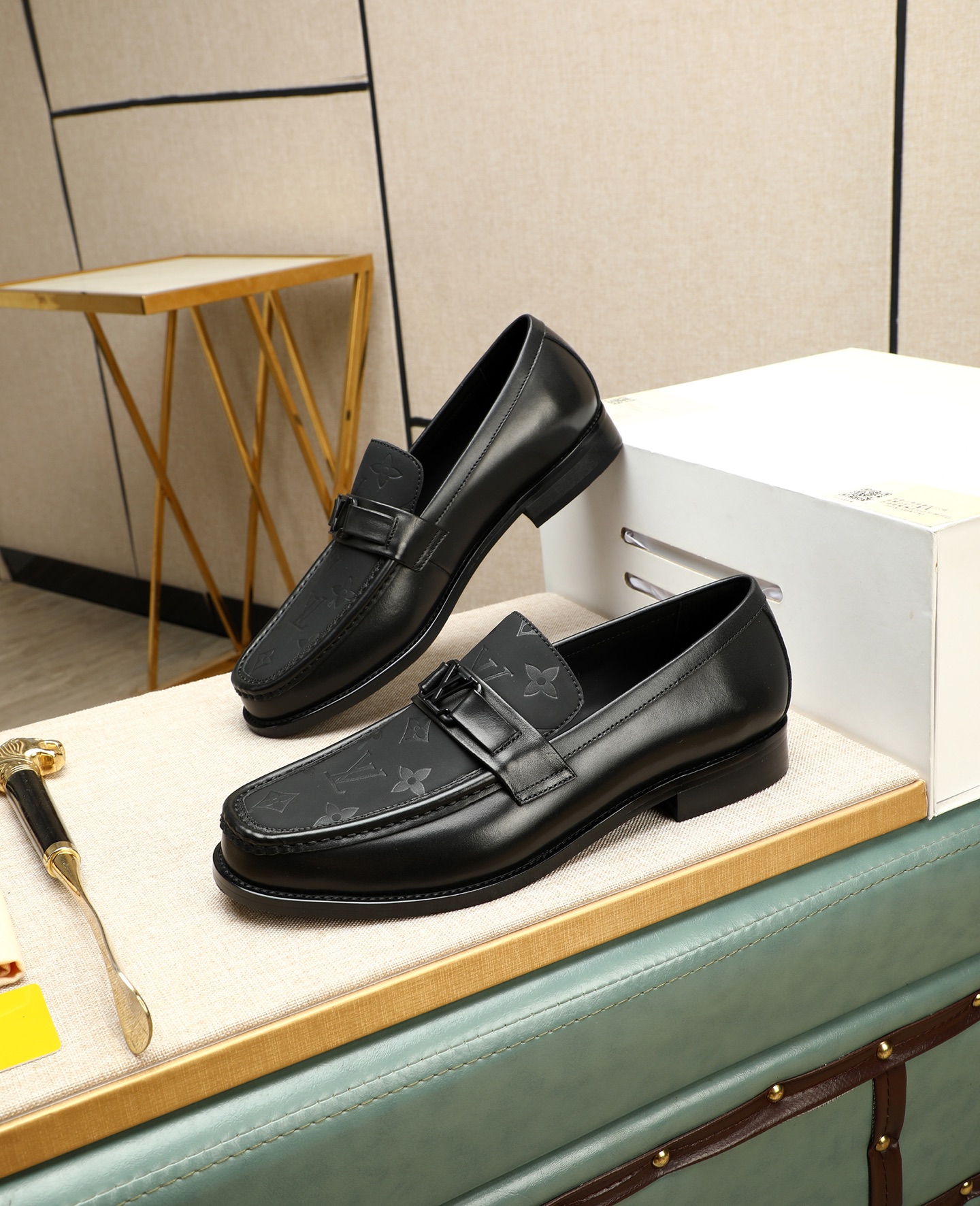 Louis Vuitton Men's Formal Leather Loafers Business Dress Shoes,Sizes 39-44 4 i1745568455845 4555 0 2