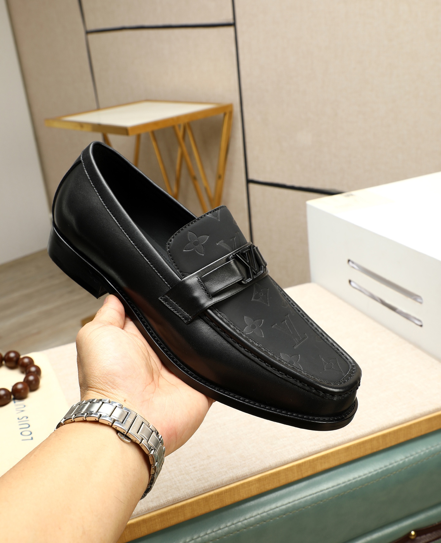 Louis Vuitton Men's Formal Leather Loafers Business Dress Shoes,Sizes 39-44 6 i1745568455857 6280 0 4