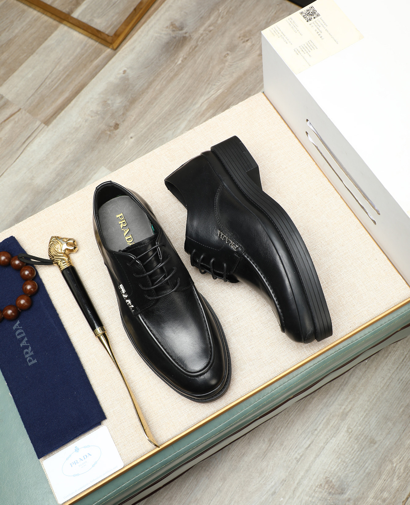 NO:280819,(Water-dyeed beef) PRADA high-end counter latest style, the highest quality of the original business leather shoes!  Imported Italian top layer calf leather fabric cowhide inner original large bottom formal size: 3844 (45 customized), prada, cowhide19860909（水染牛里）PRADA高端 专柜最新款 正装商务皮鞋原版最高品质！进口意大利头层小牛皮面料牛皮内里 原版大底 正装码数:3844(45订做),,prada,cowhide,Men's shoes