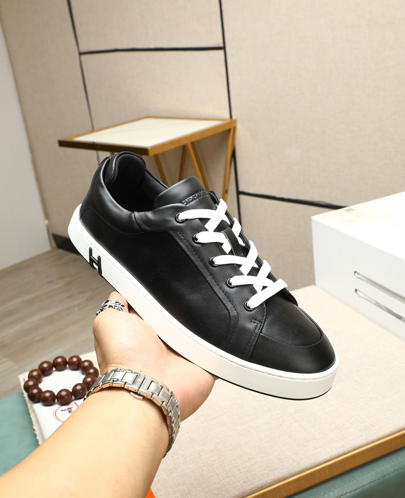 Hermès Bouncing Leather Sneakers for Men - Casual & Stylish (Sizes 38-44) 6 i1745778495766 9433 0 4
