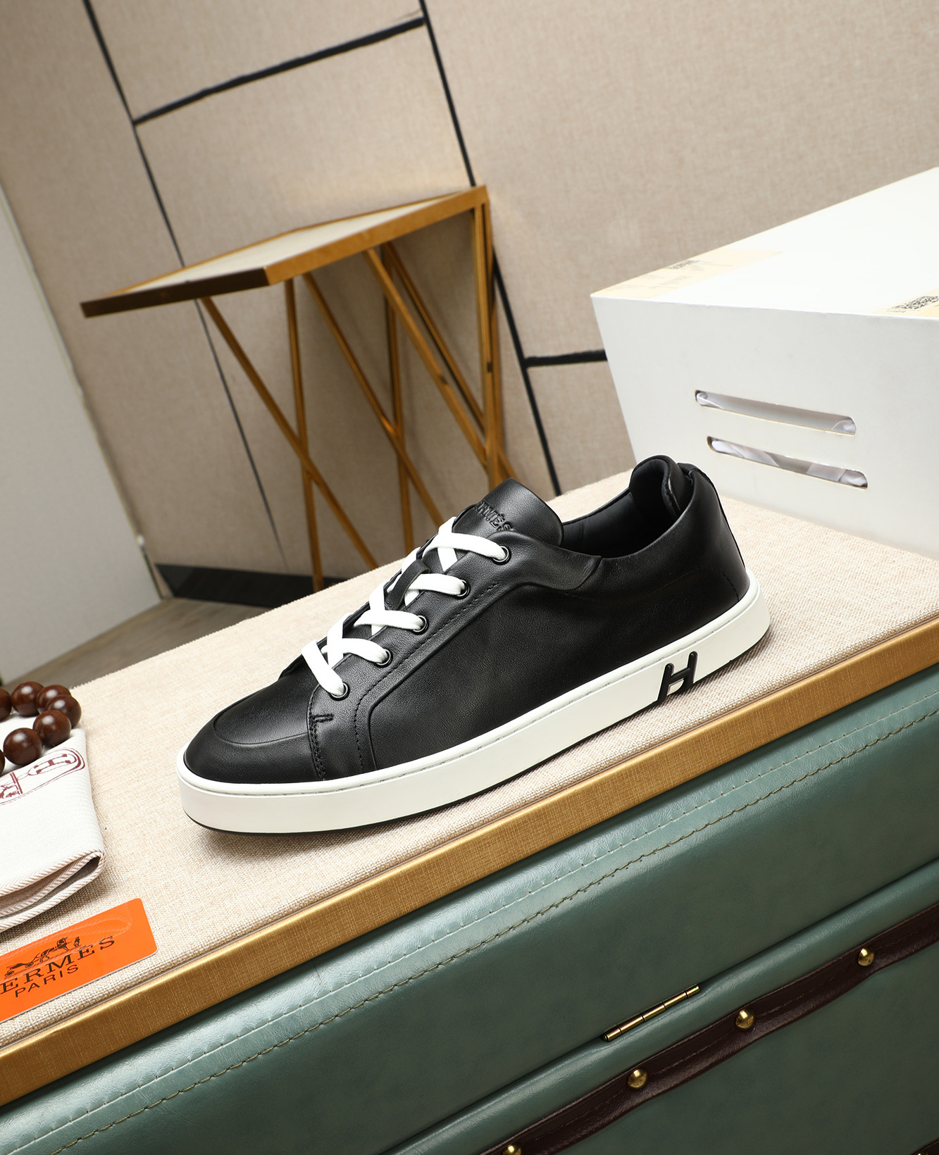 Hermès Bouncing Leather Sneakers for Men - Casual & Stylish (Sizes 38-44) 7 i1745778495775 5564 0 5