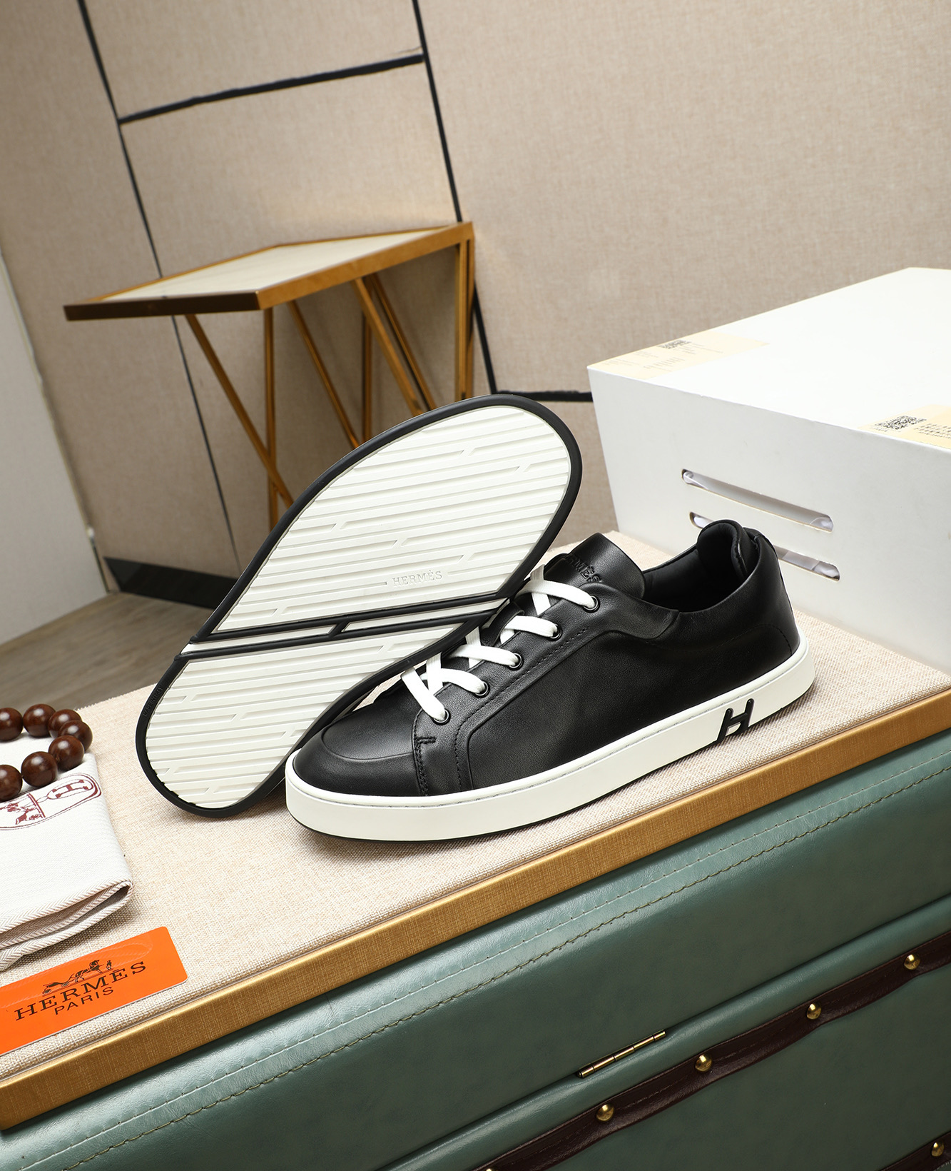 Hermès Bouncing Leather Sneakers for Men - Casual & Stylish (Sizes 38-44) 5 i1745778496755 7651 0 3