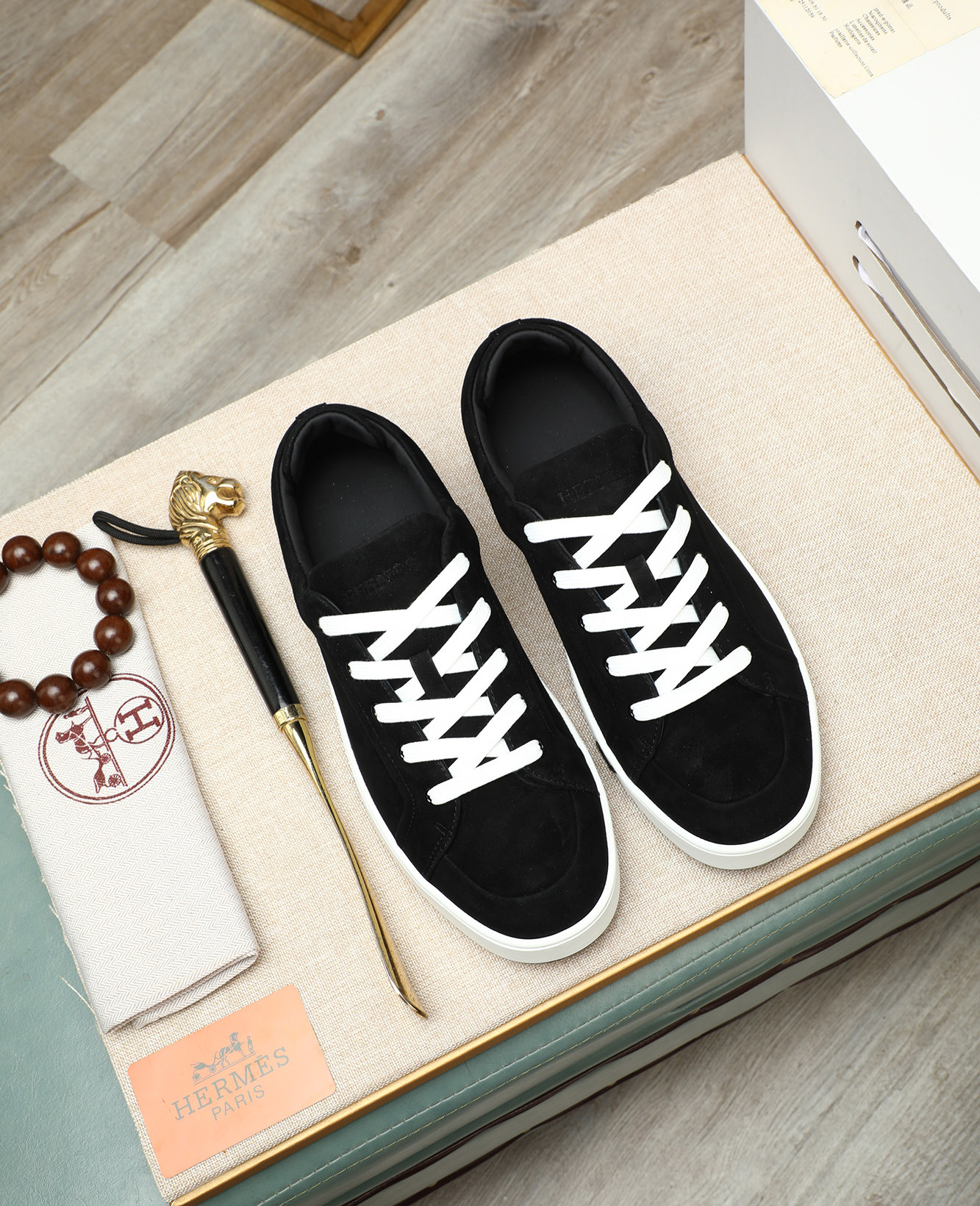 HHermes Bouncing Sneakers: Leather Upper, Fashionable Design, Casual Style 2 i1745778675785 3742 0 0