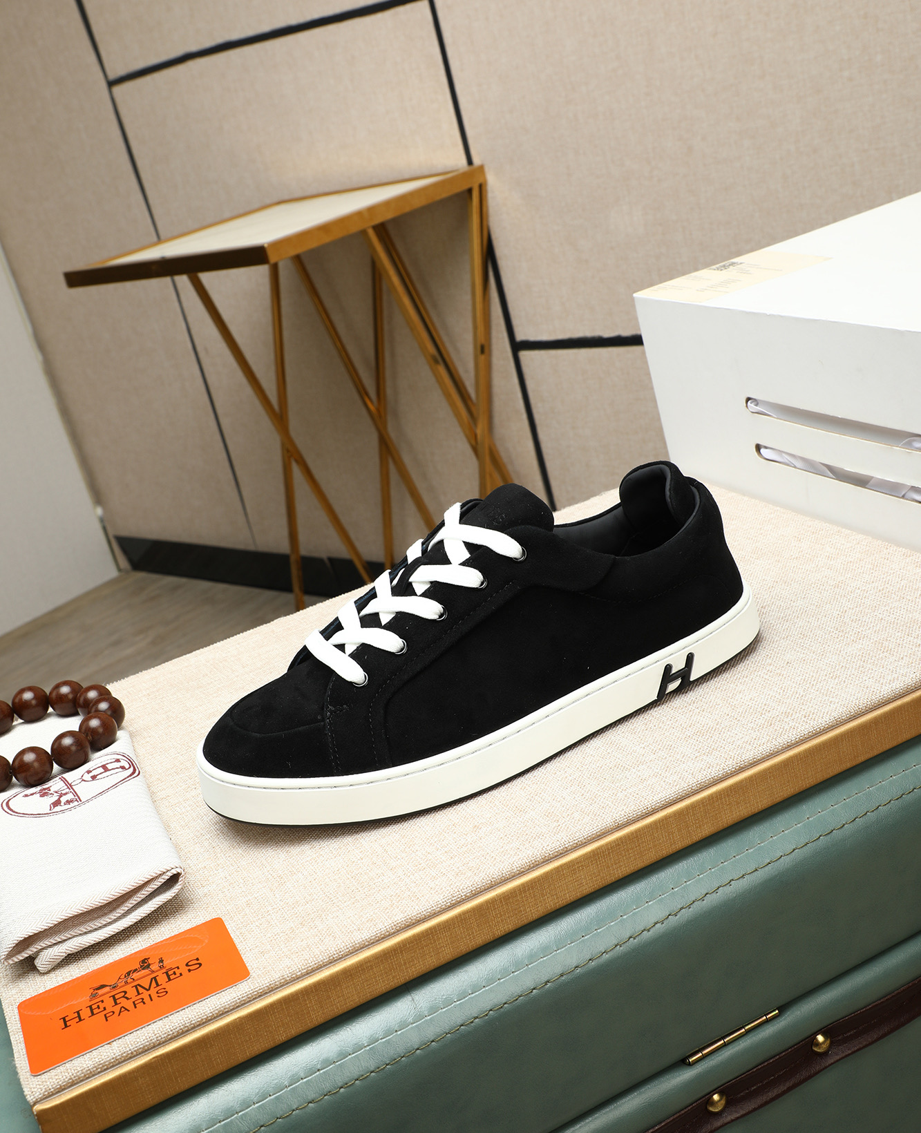 HHermes Bouncing Sneakers: Leather Upper, Fashionable Design, Casual Style 7 i1745778676335 7266 0 5