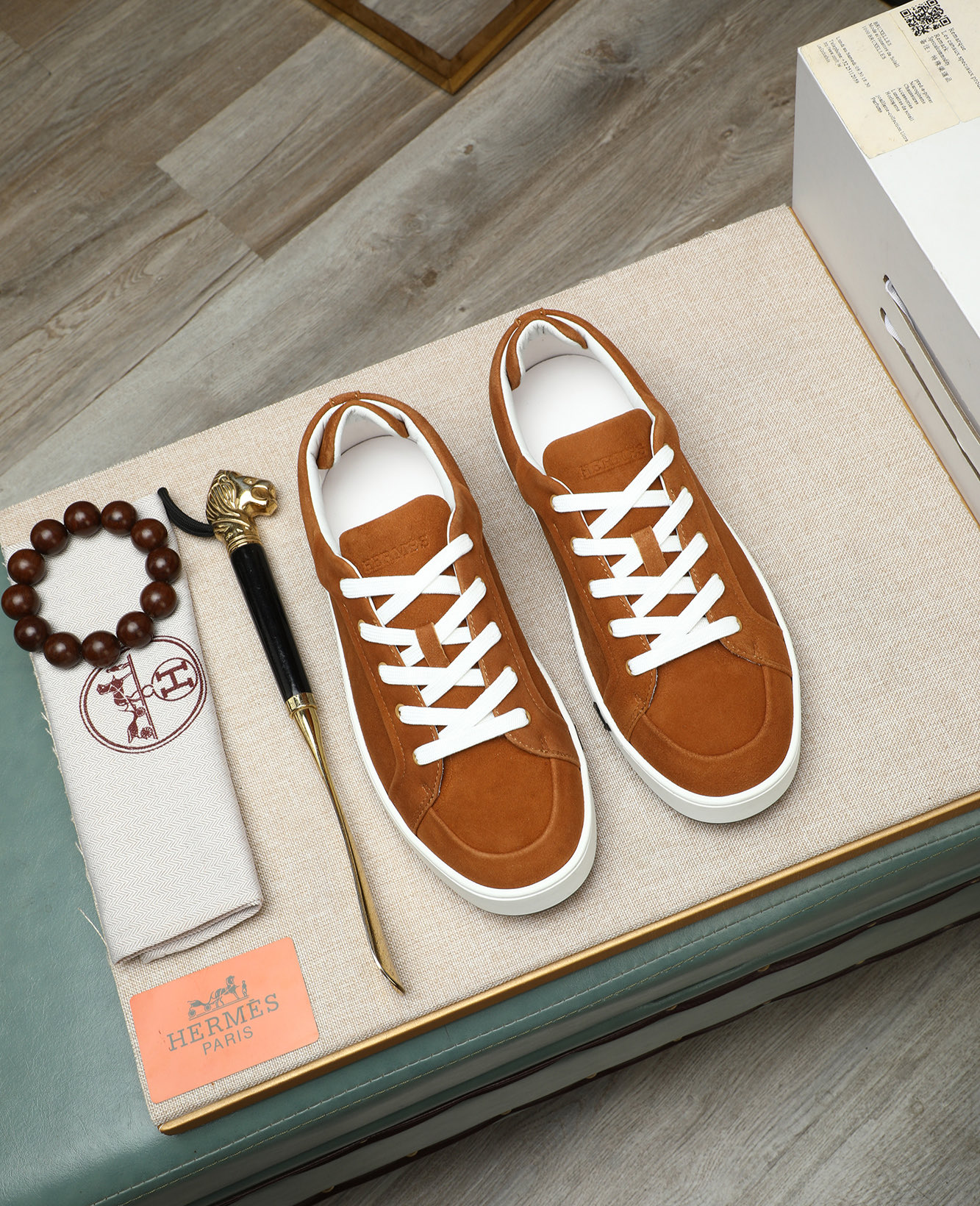 Hermes Men's Bouncing Sneaker: Premium Leather, Stylish Design, Comfort Fit 1 Hermes Men's Bouncing Sneaker: Premium Leather, Stylish Design, Comfort Fit