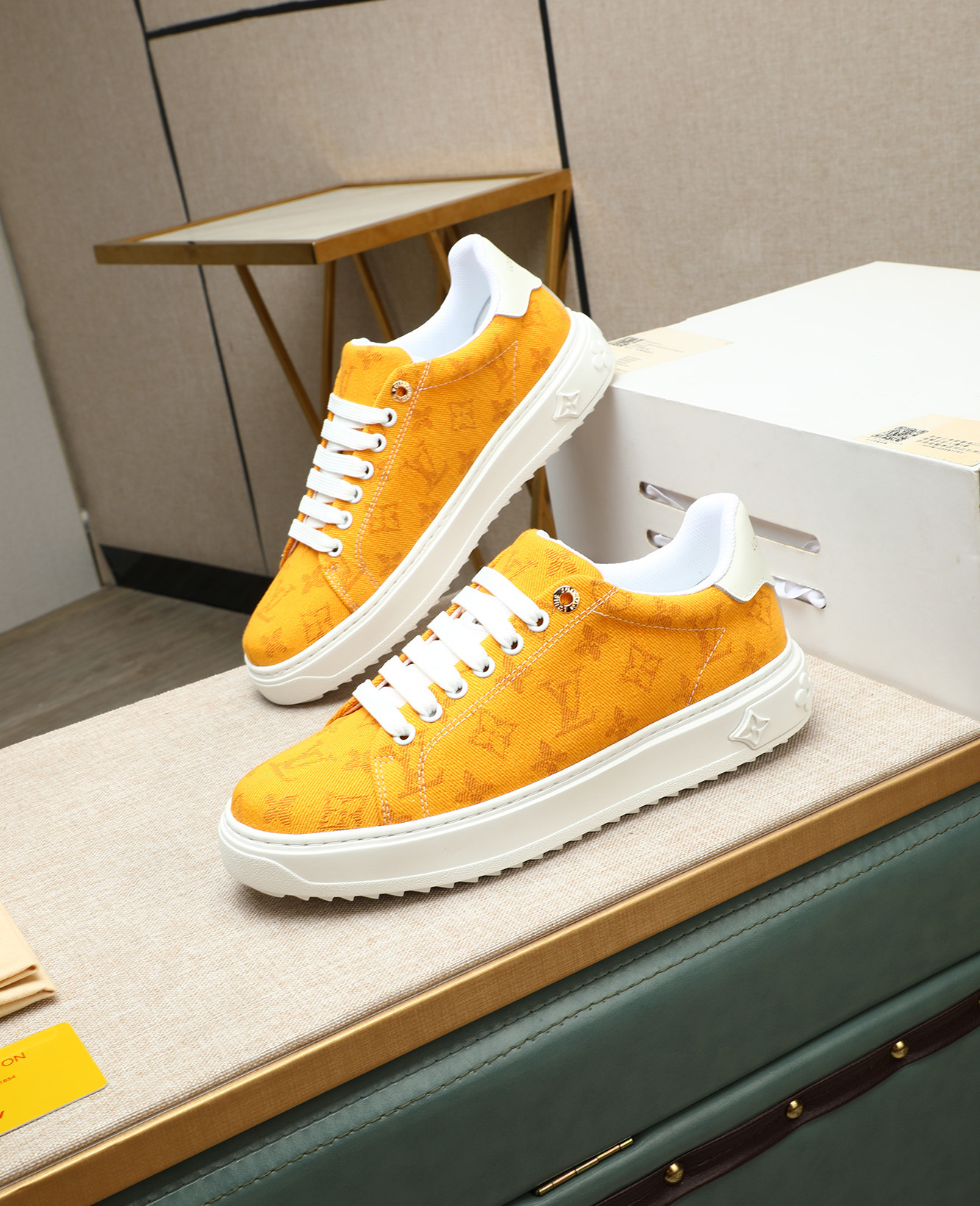 Louis Vuitton 2025 Runway Sneakers - Calf Leather, Iconic Design 2 i1746773581406 7253 0 0