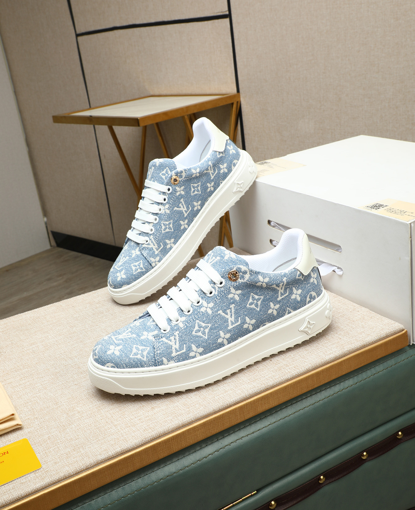 Louis Vuitton 2025 Runway Sneakers - Calfskin Leather, Original Design 1 Louis Vuitton 2025 Runway Sneakers - Calfskin Leather, Original Design