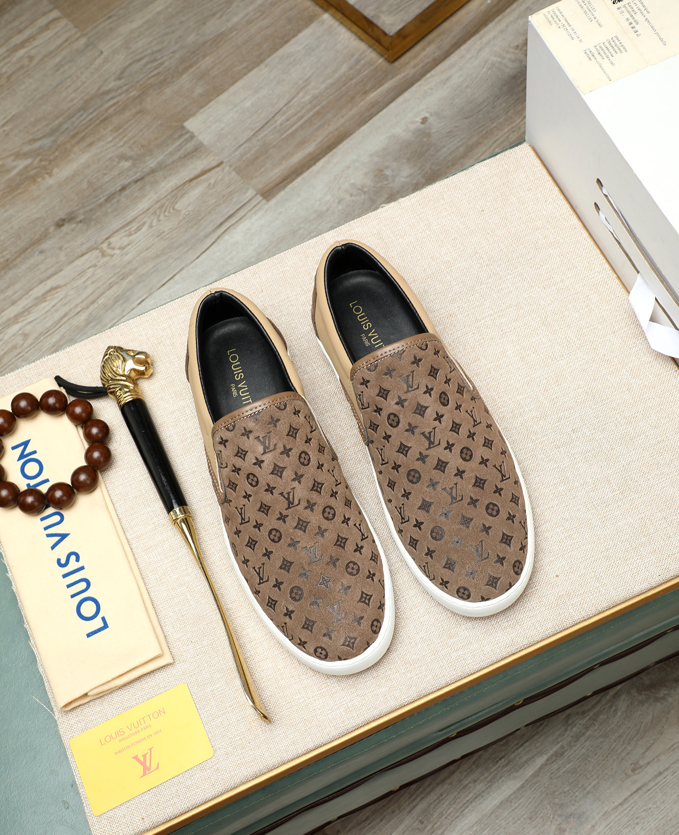 Louis Vuitton 2025 Milan Fashion Show Slip-On Sneakers 3 i1746773952840 4853 0 1