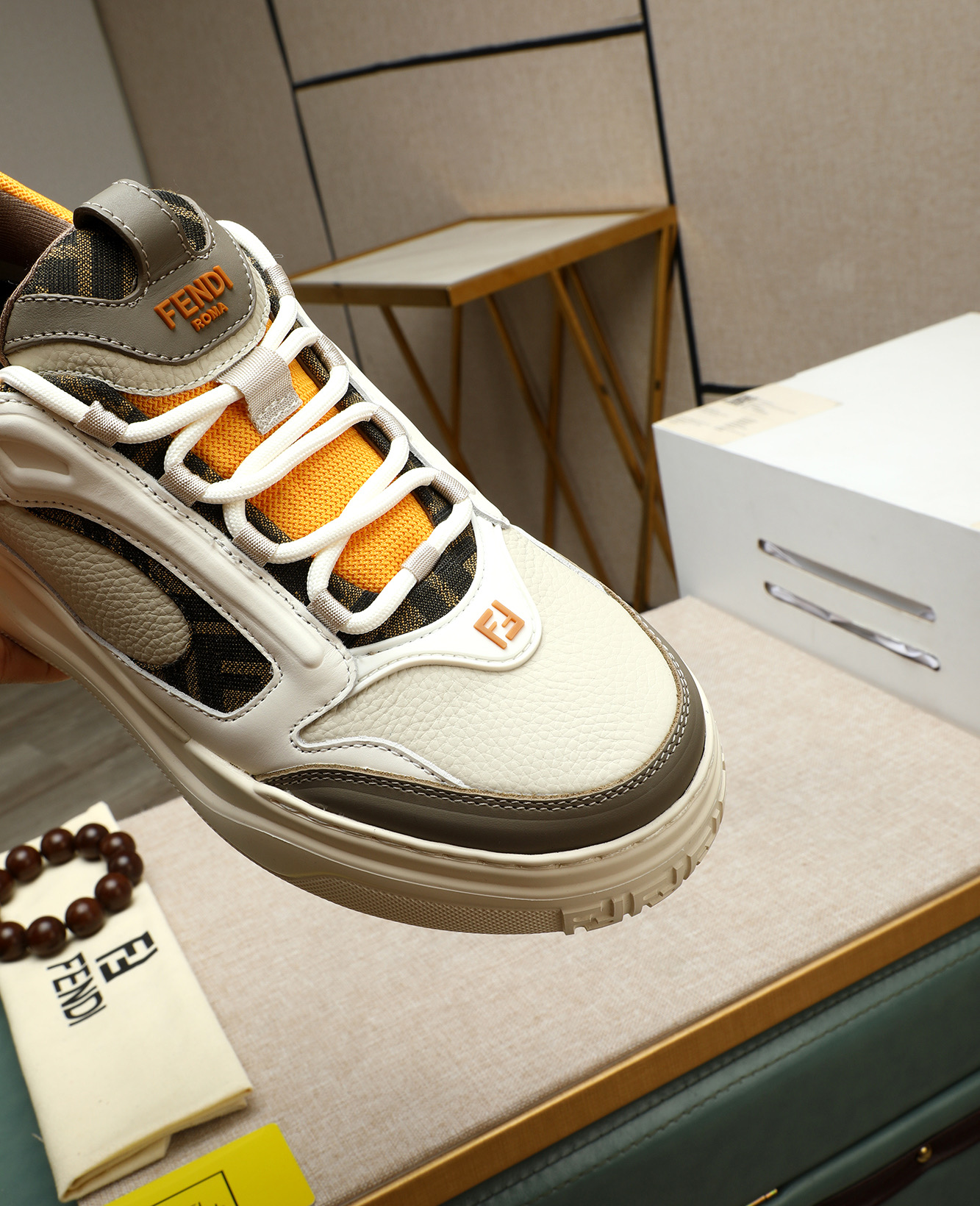 Fendi Premium Leather Sneakers - Stylish, Comfortable, and High-Quality 8 i1747031553662 8577 0 6