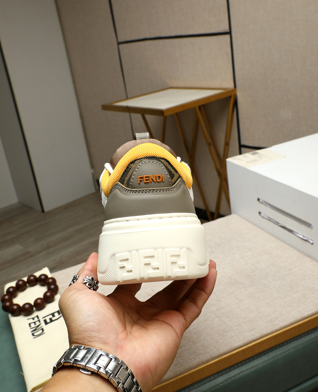 Fendi Premium Leather Sneakers - Stylish, Comfortable, and High-Quality 10 i1747031553668 5913 0 8