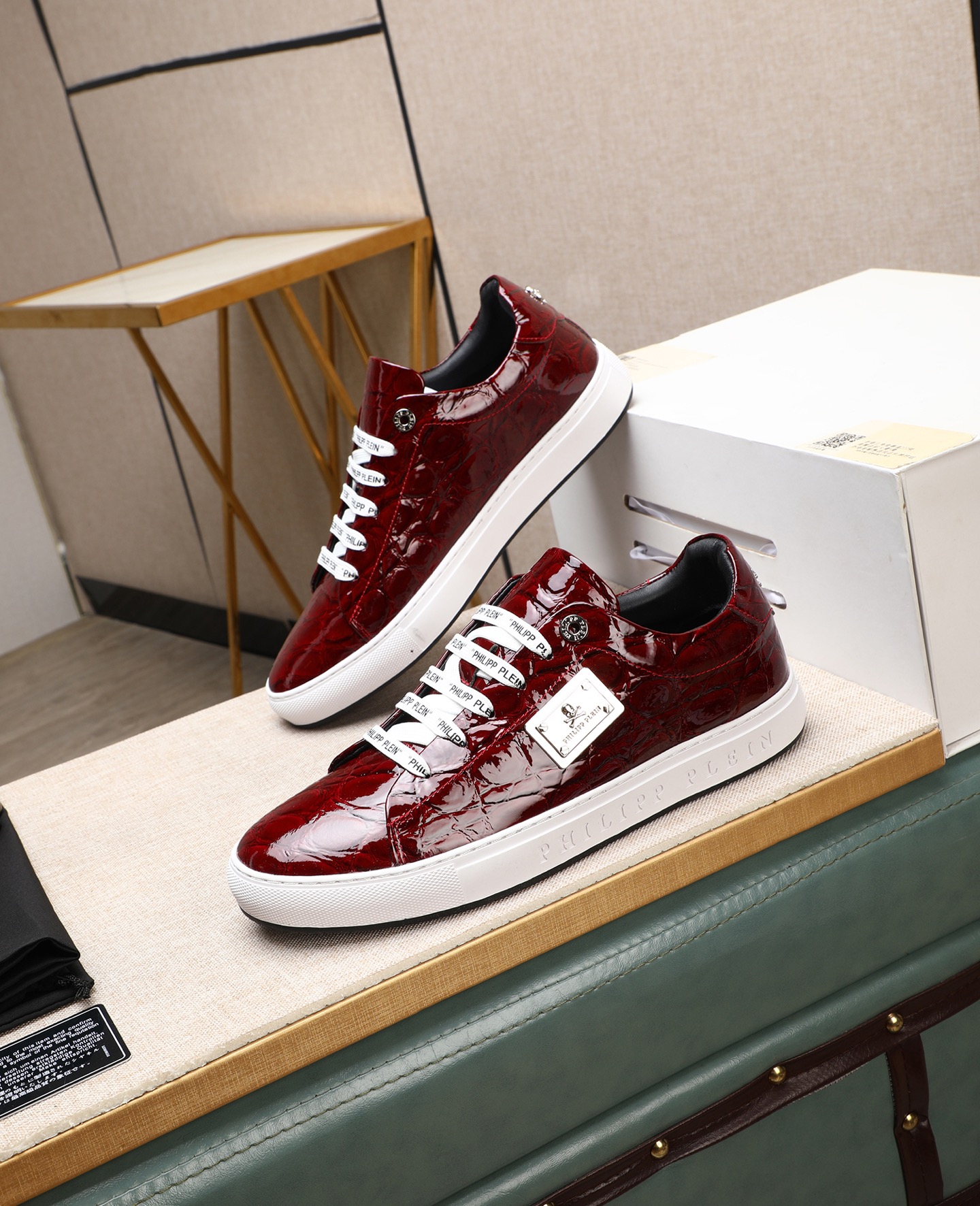 Precio de fábrica PP Phillip Calidad original. Entrenadores de estilo moderno único. Zapatos casuale