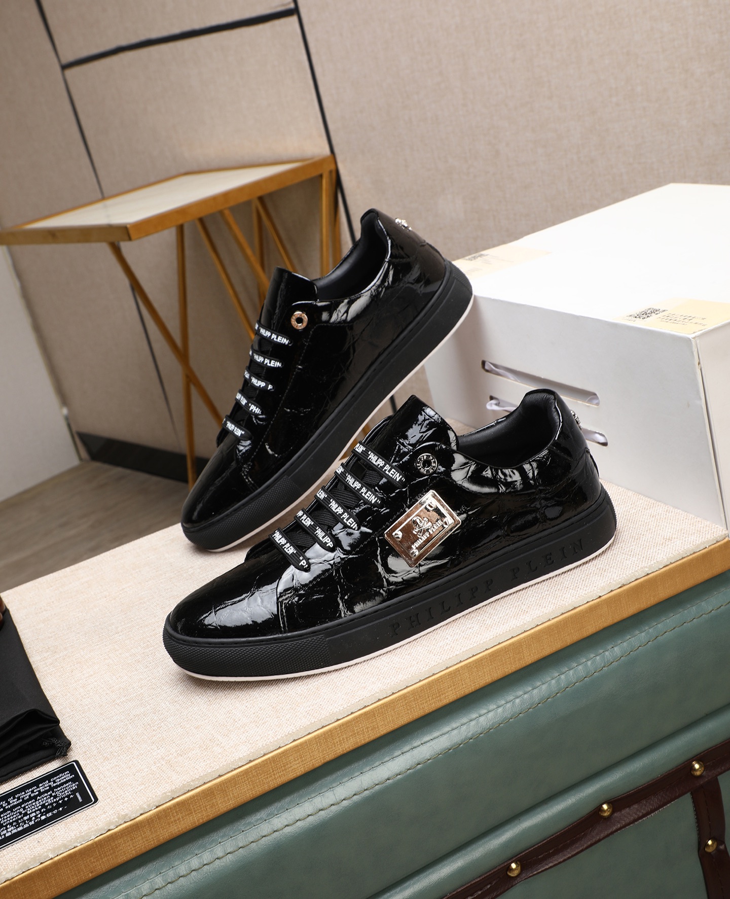 Precio de fábrica PP Phillip Calidad original. Entrenadores de estilo moderno único. Zapatos casuale