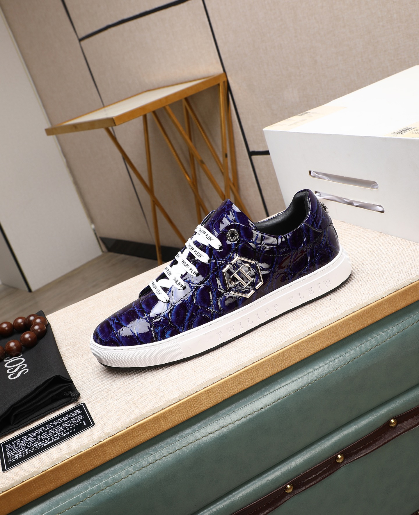 Precio de fábrica PP Phillip Calidad original. Entrenadores de estilo moderno único. Zapatos casuale