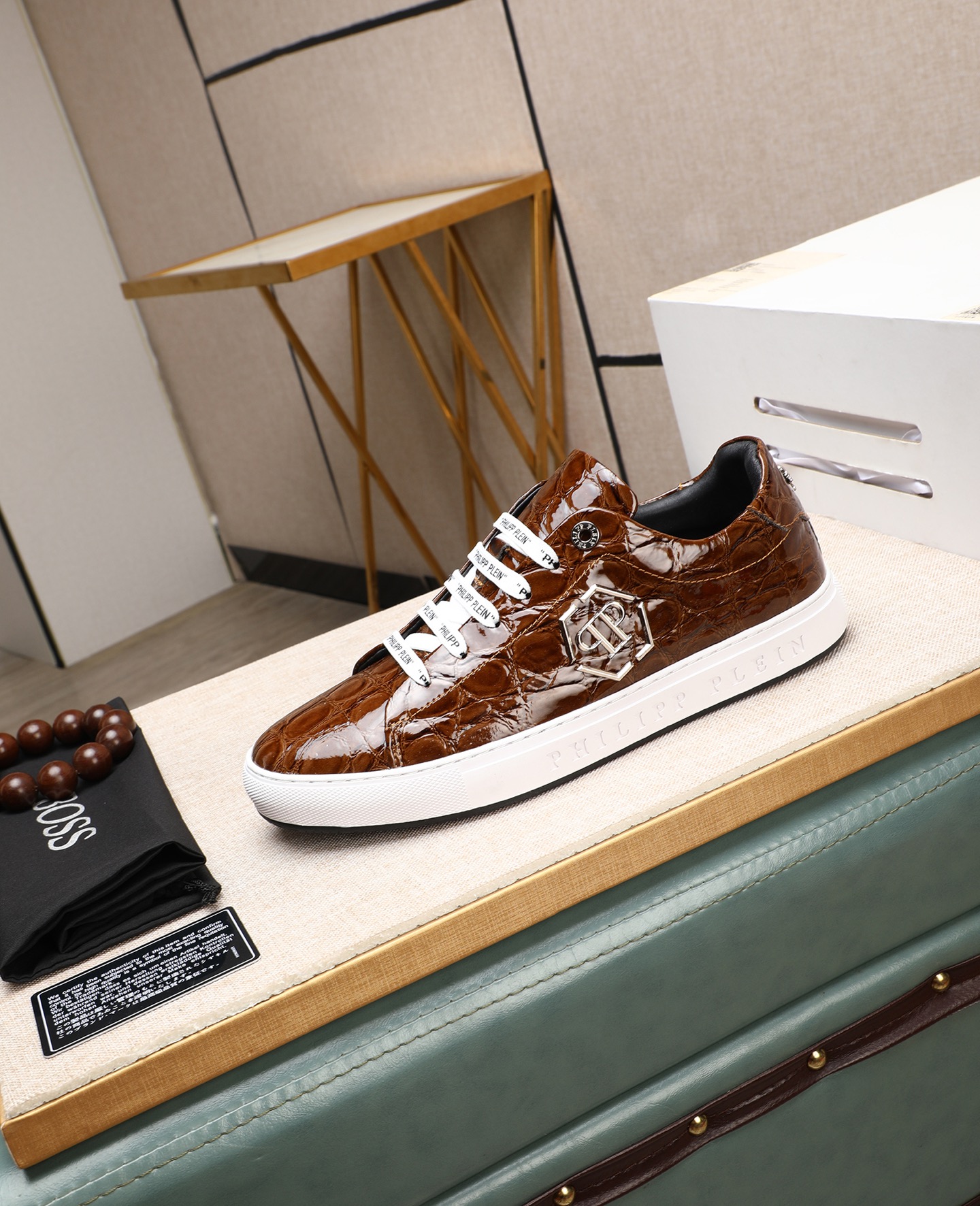 Precio de fábrica PP Phillip Calidad original. Entrenadores de estilo moderno único. Zapatos casuale