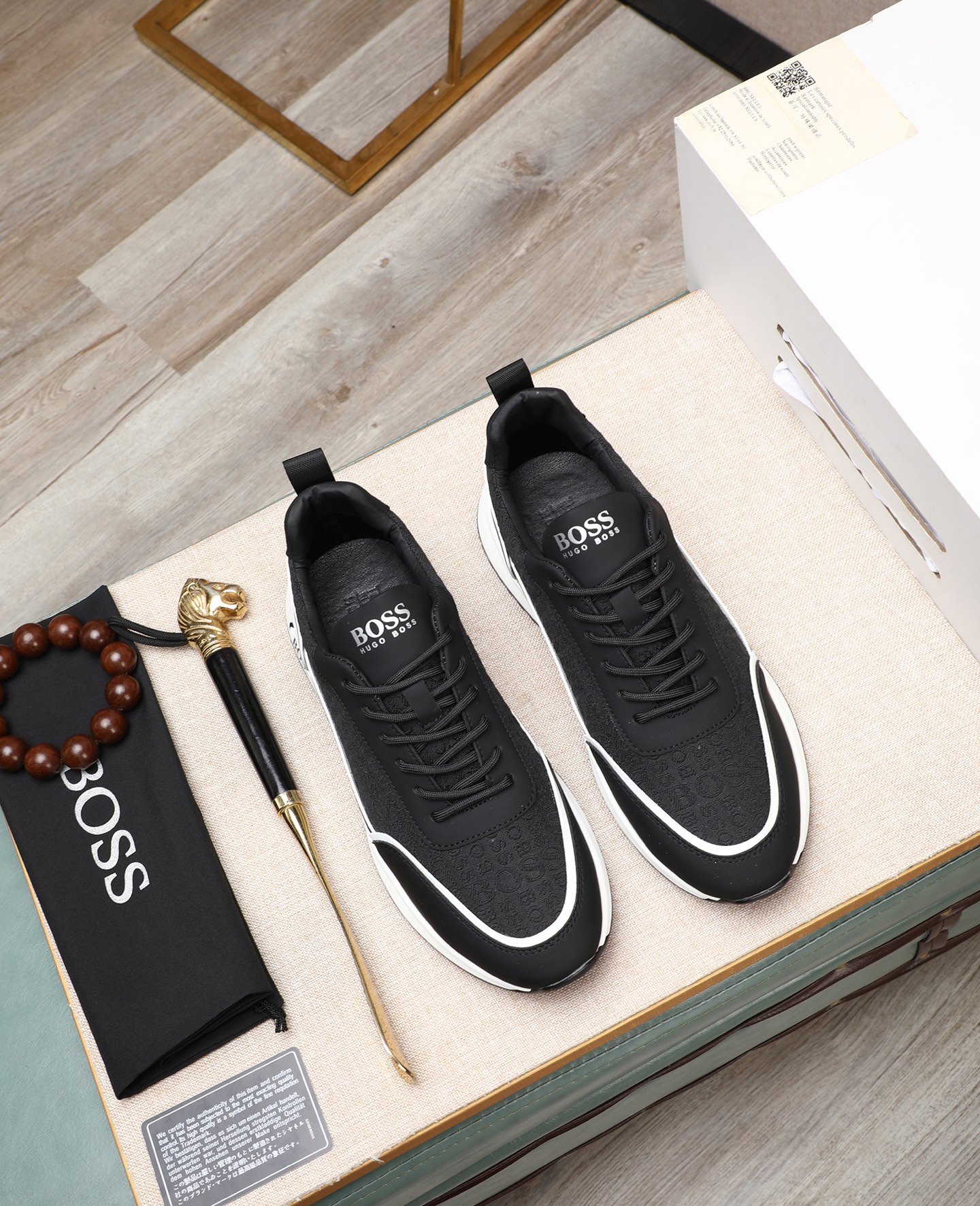 precio de fábrica [BOSS] zapatos de los hombres originales Modelos clásicos zapatos casuales Esta se