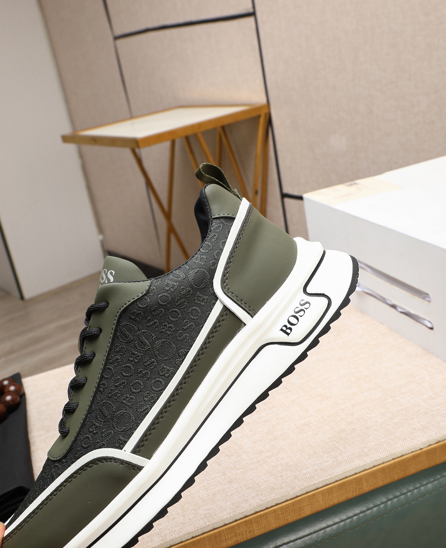 precio de fábrica [BOSS] zapatos de los hombres originales Modelos clásicos zapatos casuales Esta se