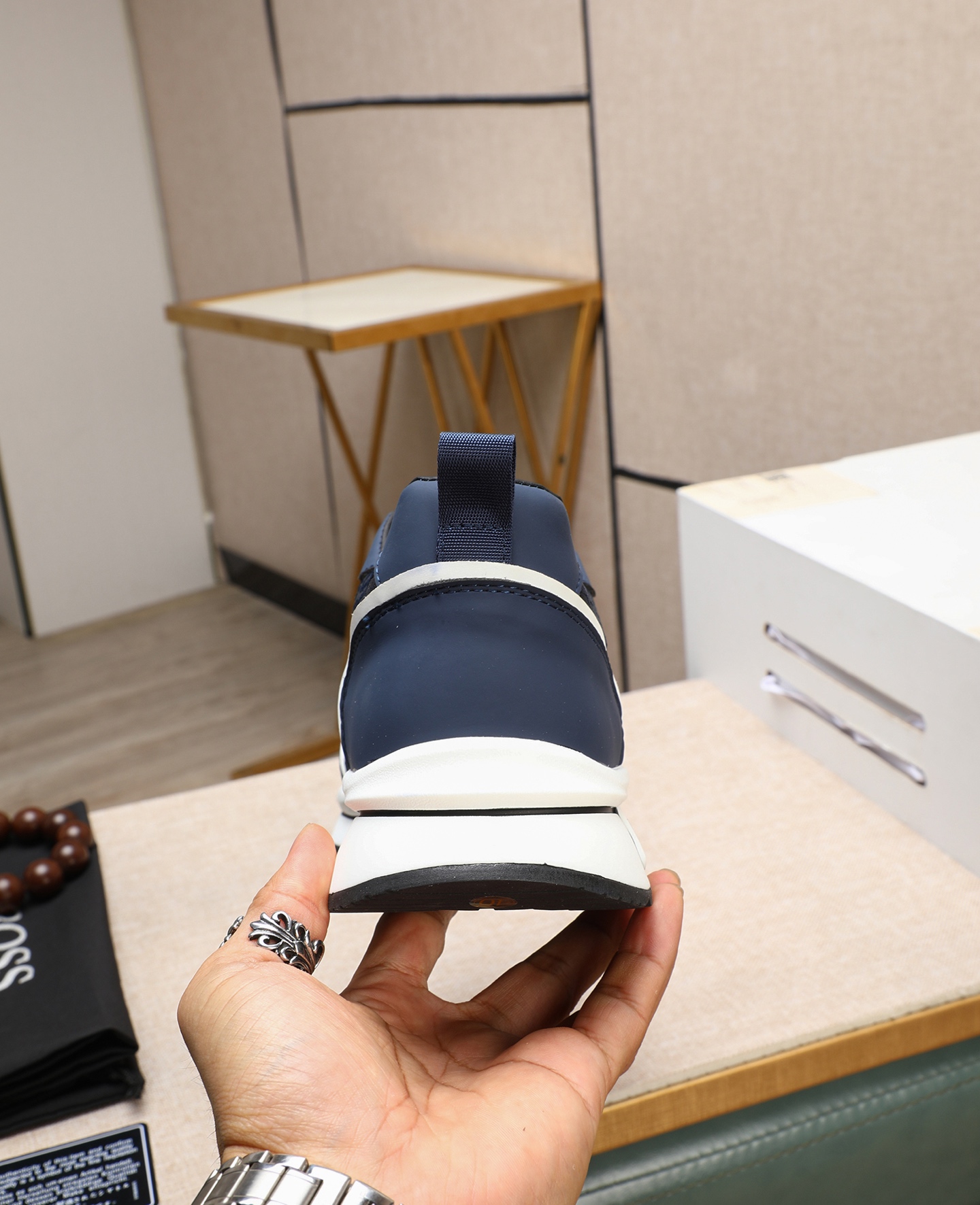 precio de fábrica [BOSS] zapatos de los hombres originales Modelos clásicos zapatos casuales Esta se