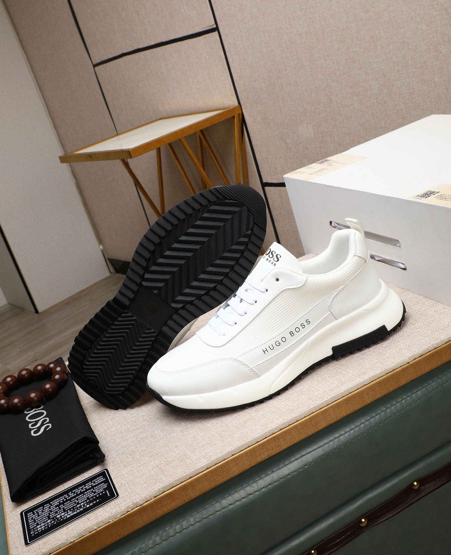 precio de fábrica [BOSS] zapatos de los hombres originales Modelos clásicos zapatos casuales Esta se