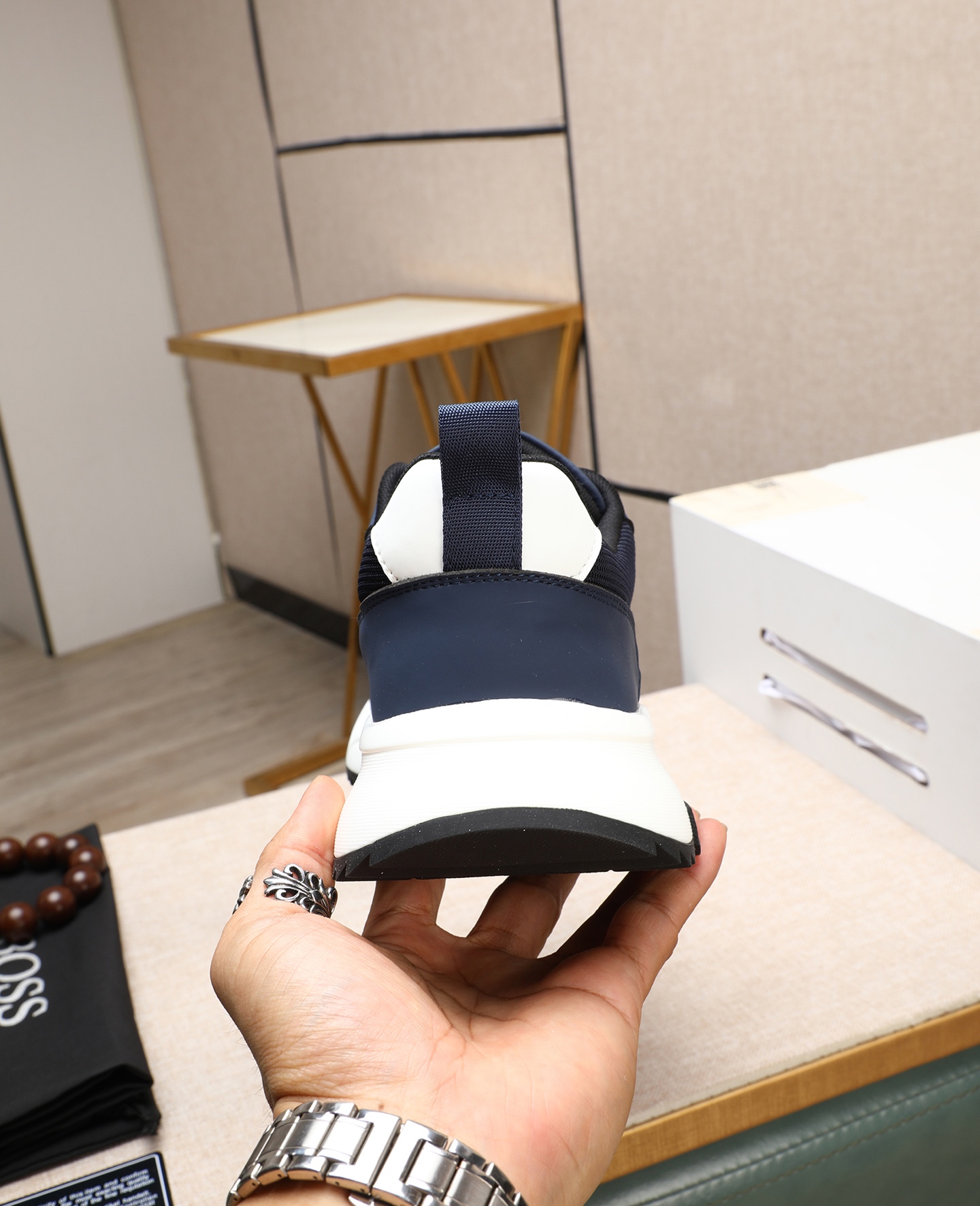 precio de fábrica [BOSS] zapatos de los hombres originales Modelos clásicos zapatos casuales Esta se