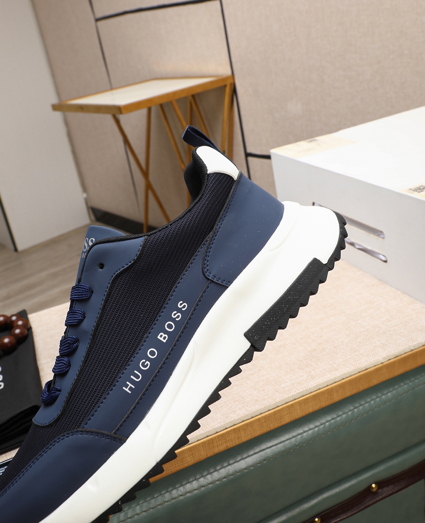 precio de fábrica [BOSS] zapatos de los hombres originales Modelos clásicos zapatos casuales Esta se