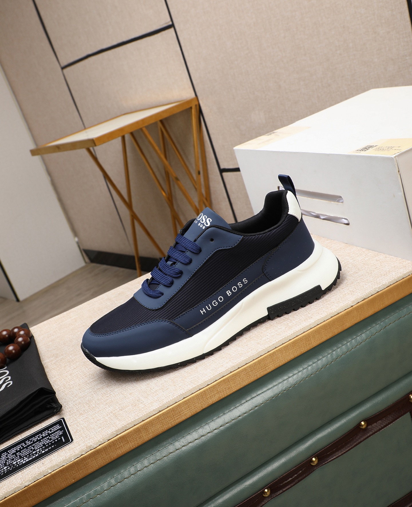 precio de fábrica [BOSS] zapatos de los hombres originales Modelos clásicos zapatos casuales Esta se