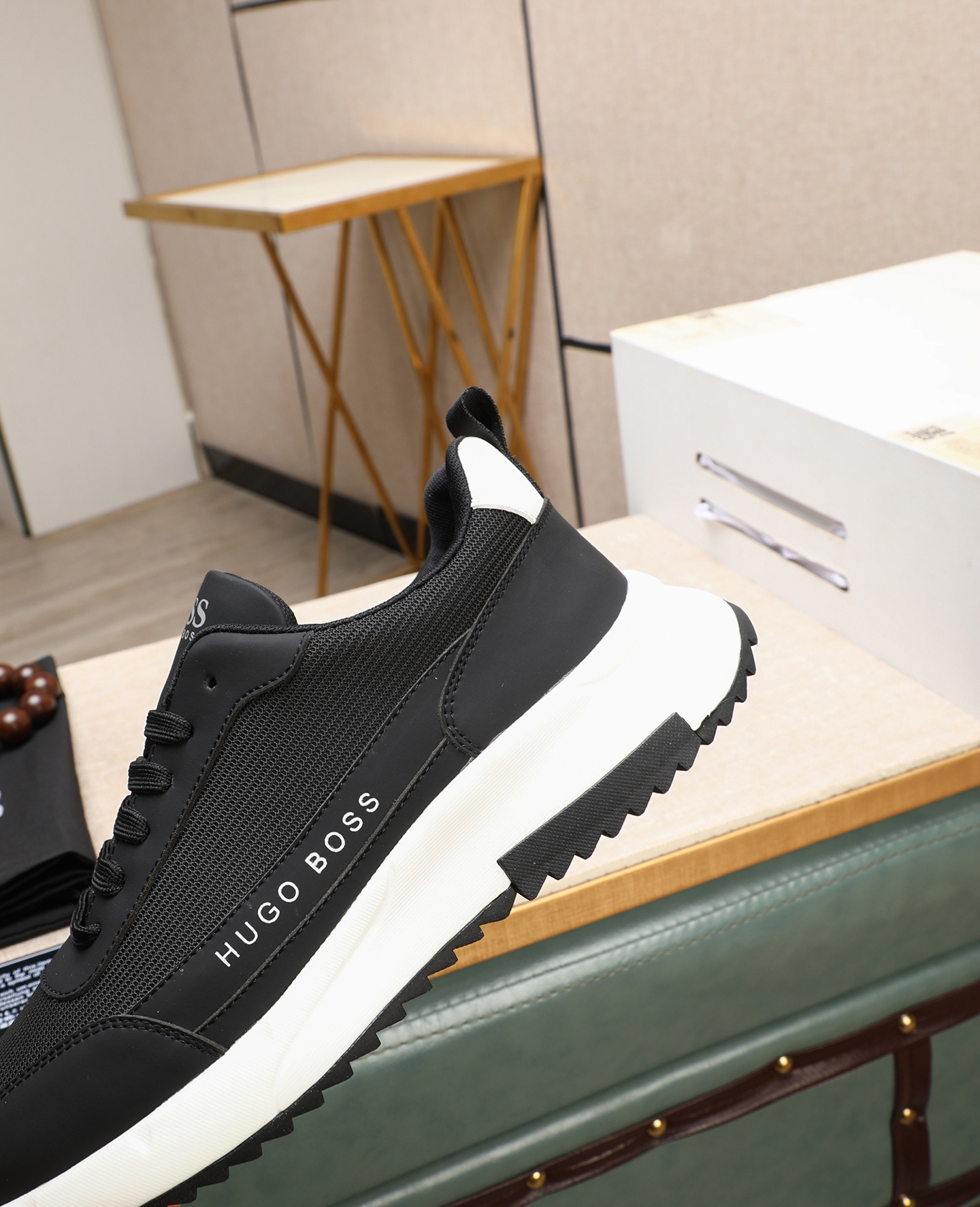 precio de fábrica [BOSS] zapatos de los hombres originales Modelos clásicos zapatos casuales Esta se