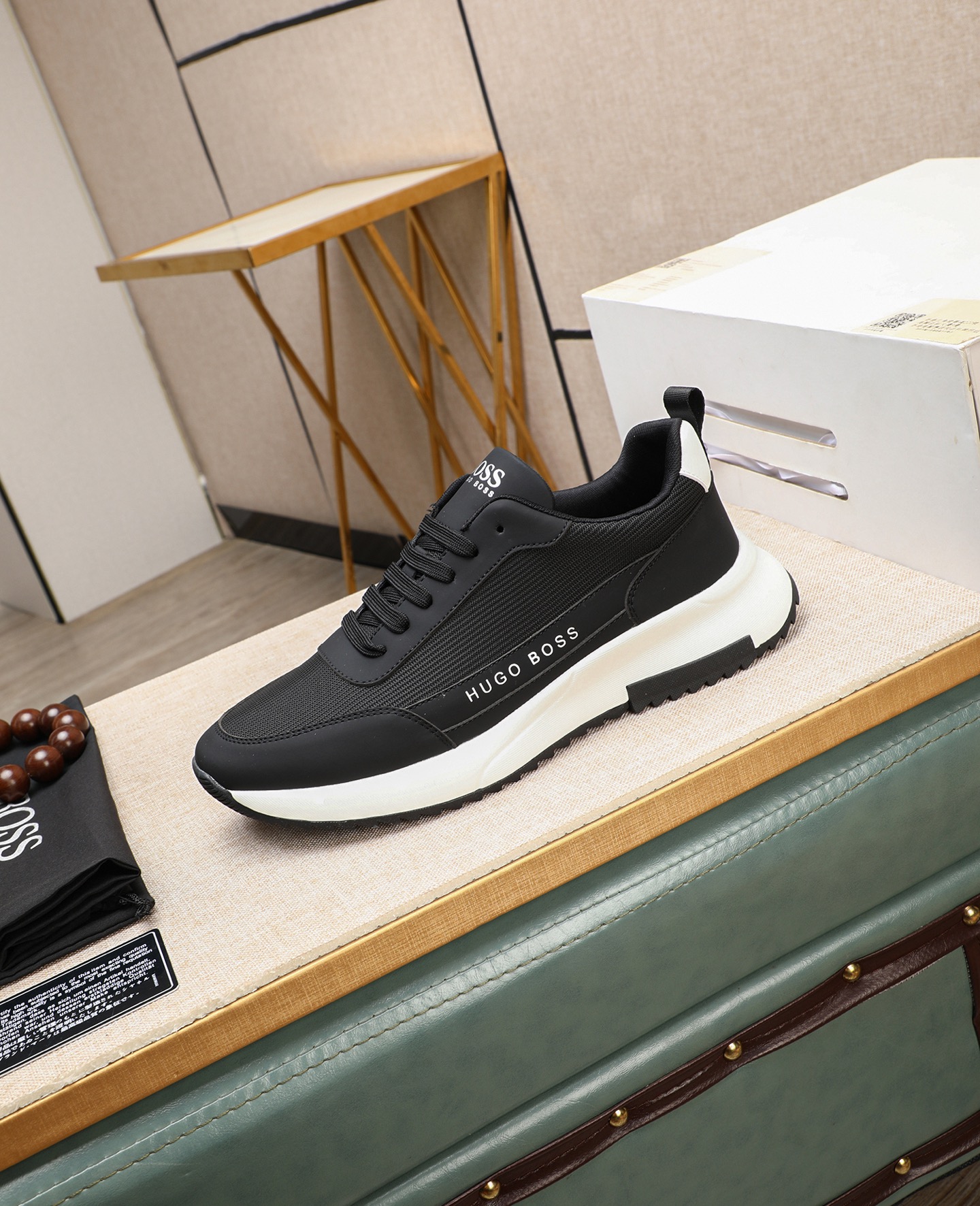 precio de fábrica [BOSS] zapatos de los hombres originales Modelos clásicos zapatos casuales Esta se