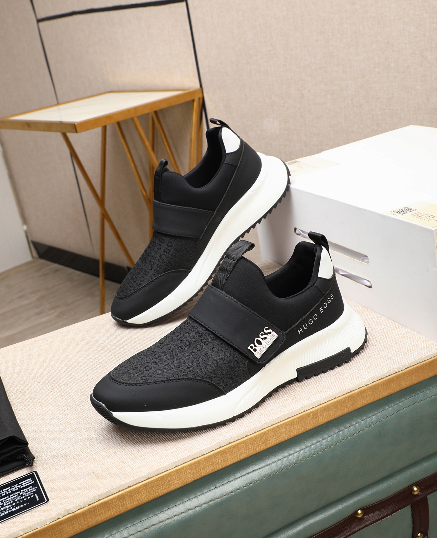 precio de fábrica [BOSS] zapatos de los hombres originales Modelos clásicos zapatos casuales Esta se