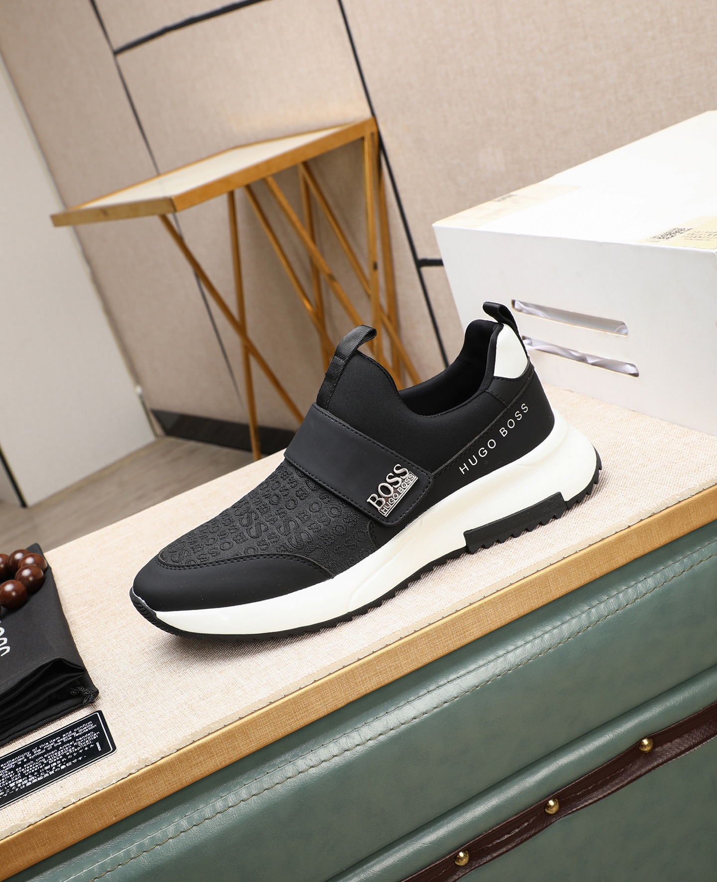 precio de fábrica [BOSS] zapatos de los hombres originales Modelos clásicos zapatos casuales Esta se