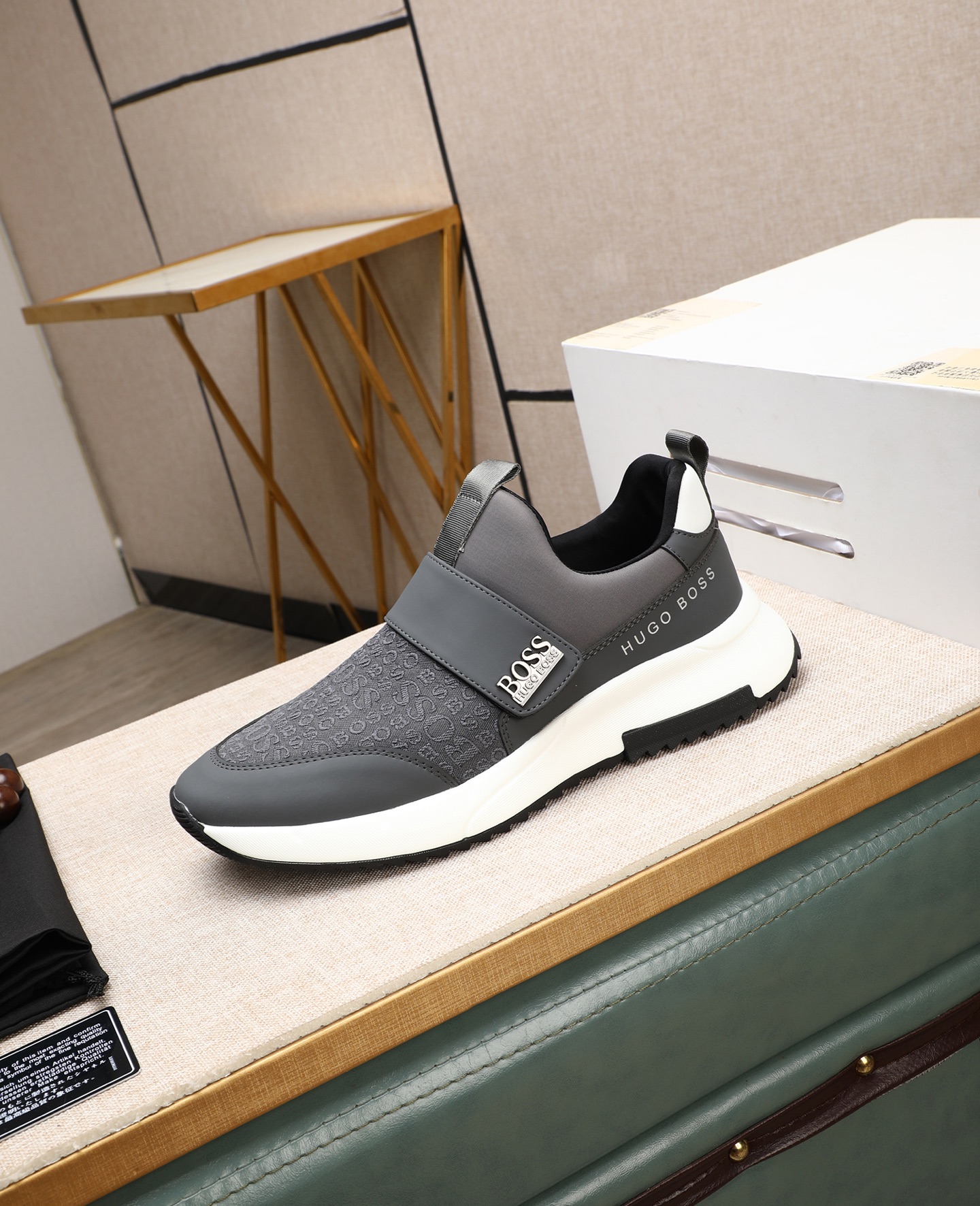 precio de fábrica [BOSS] zapatos de los hombres originales Modelos clásicos zapatos casuales Esta se
