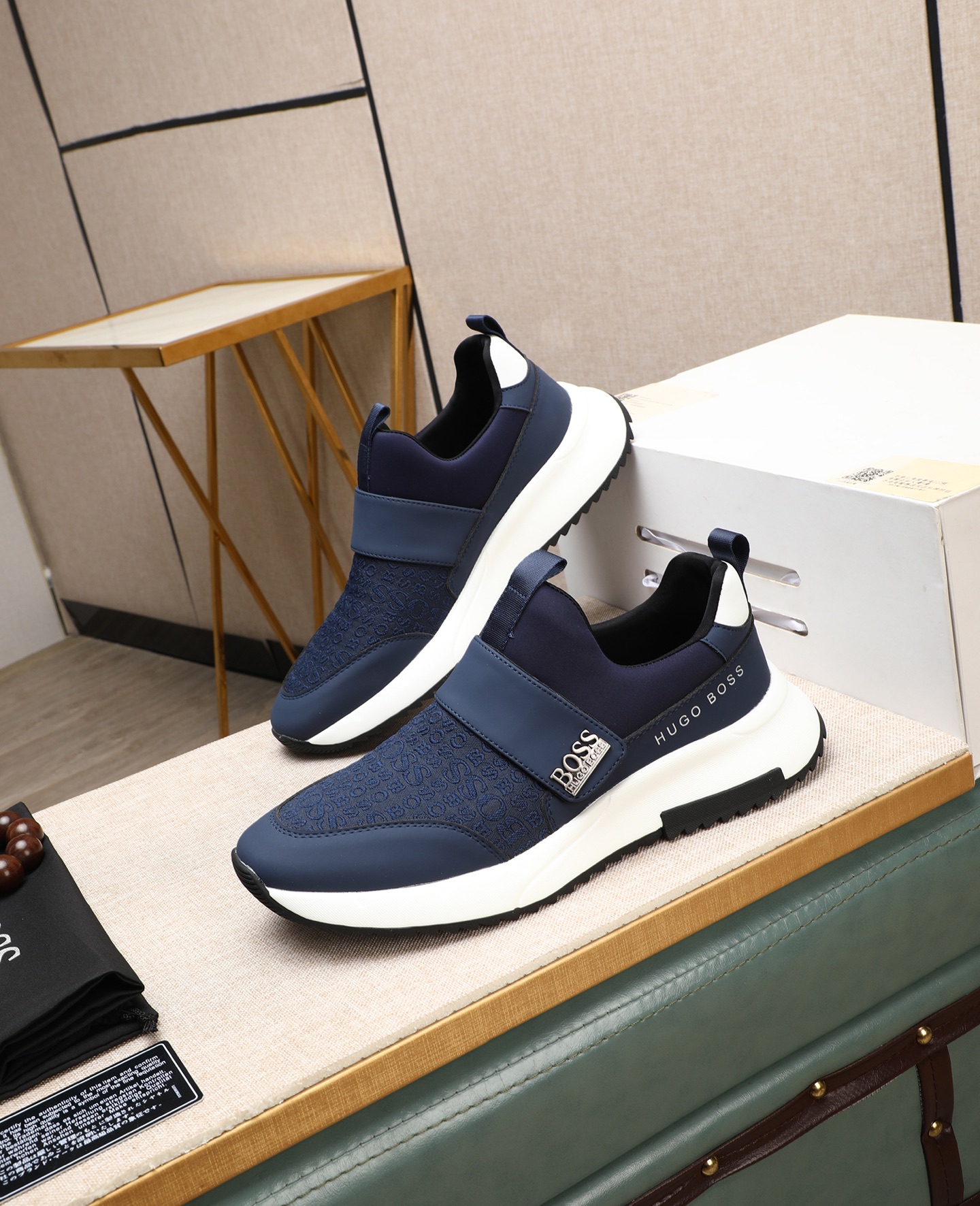 precio de fábrica [BOSS] zapatos de los hombres originales Modelos clásicos zapatos casuales Esta se