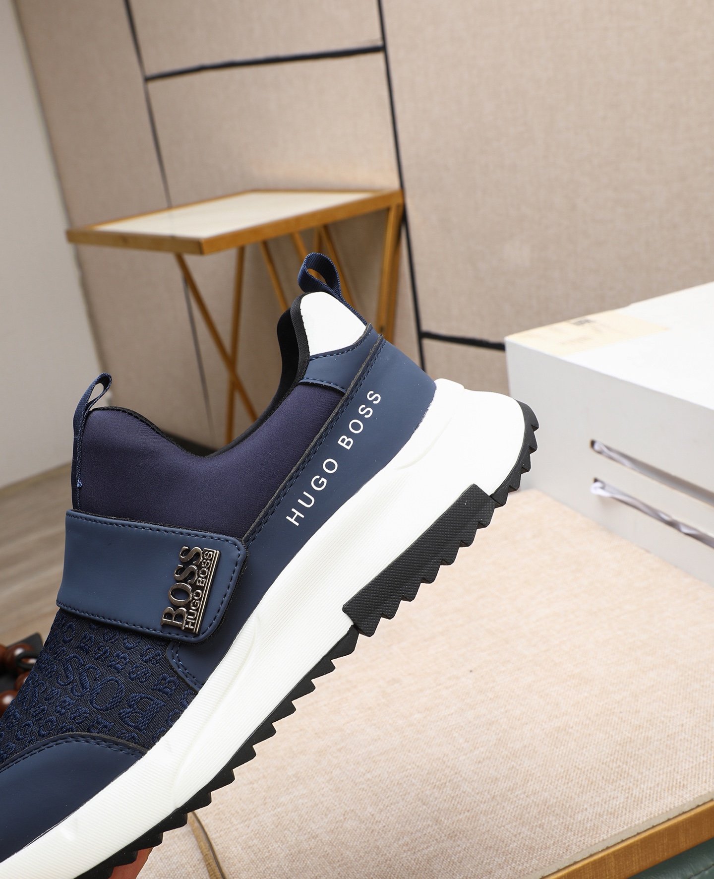 precio de fábrica [BOSS] zapatos de los hombres originales Modelos clásicos zapatos casuales Esta se
