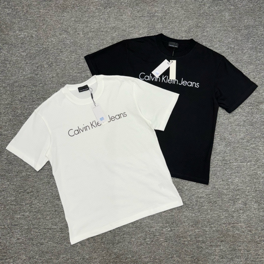 Calvin Klein CK Classic Logo T-shirt: Original Customized Design, Premium Quality. - 图片 9
