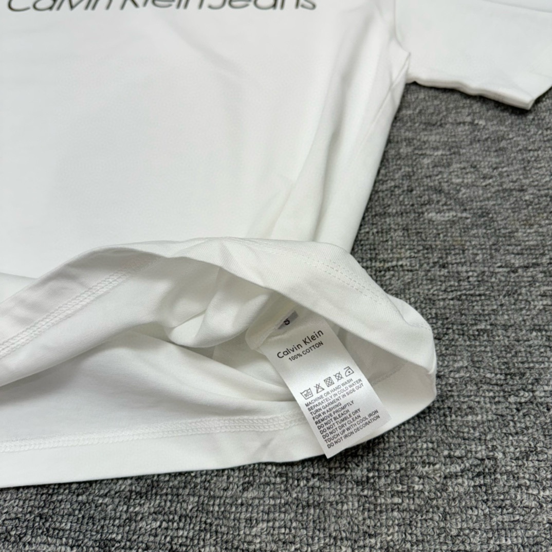 Calvin Klein CK Classic Logo T-shirt: High-Quality, Customized Originals, Global Fashion Brand - 图片 8