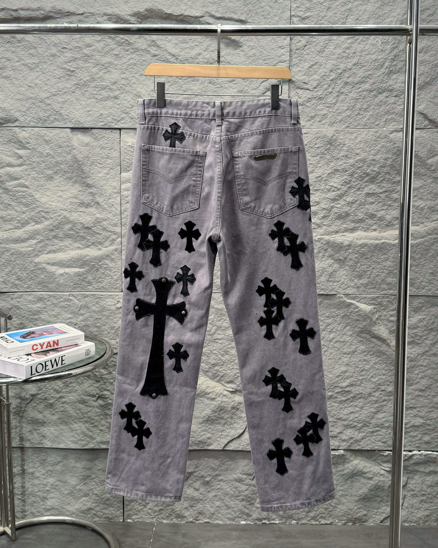 Alternative view of Chrome Hearts Jeans 06592