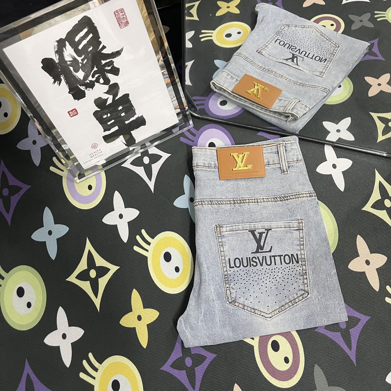 高品质广东牛仔裤跑量 代发 60💰