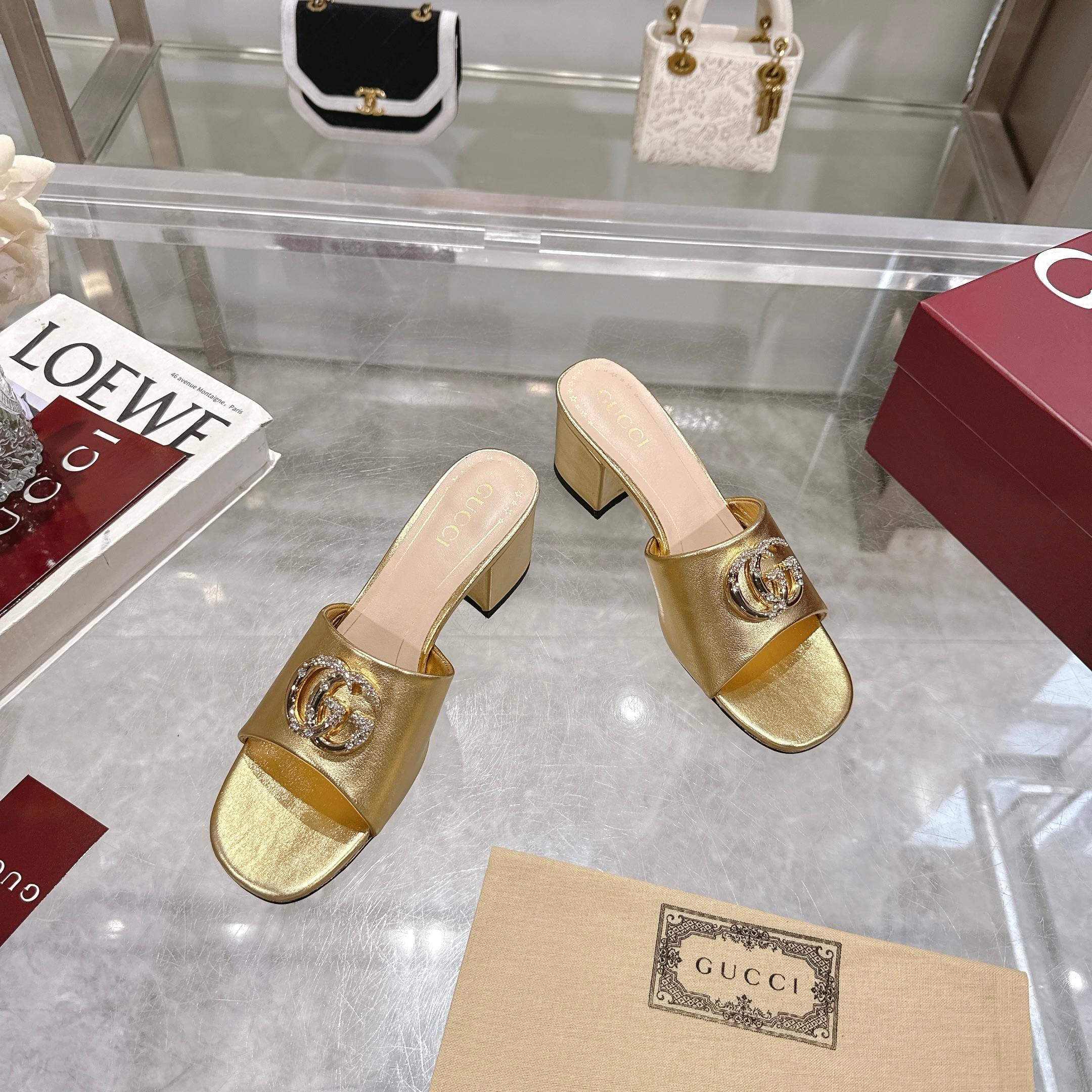 NO:261923,9719-6 Gold (35-42), slippers, slippers198609099719-6 金（35-42）,拖鞋,slippers,Women's Shoes