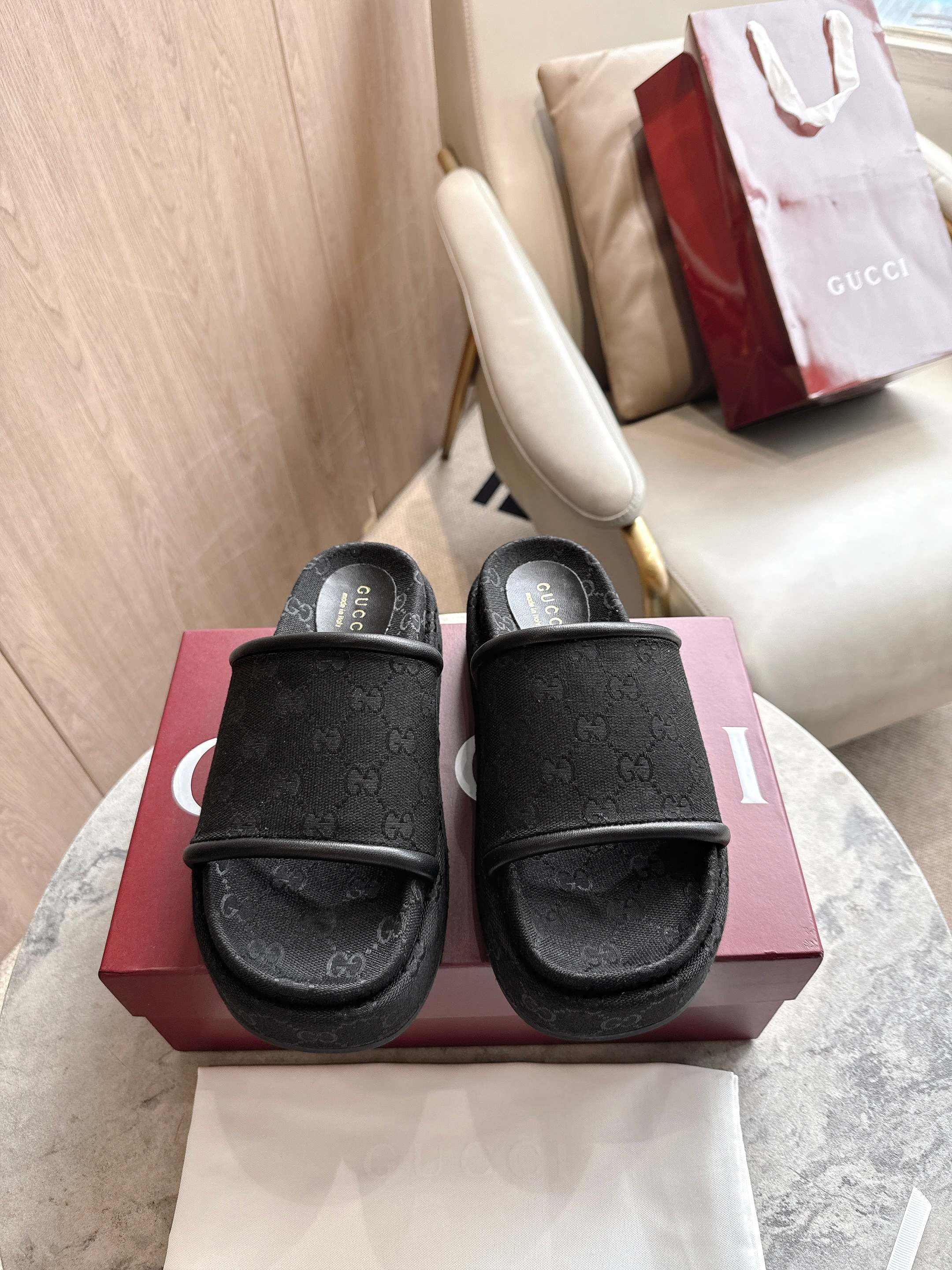 NO:476645,8356-3 Black G (35-42), slippers, slippers198609098356-3 黑G（35-42）,拖鞋,slippers,Women's Shoes