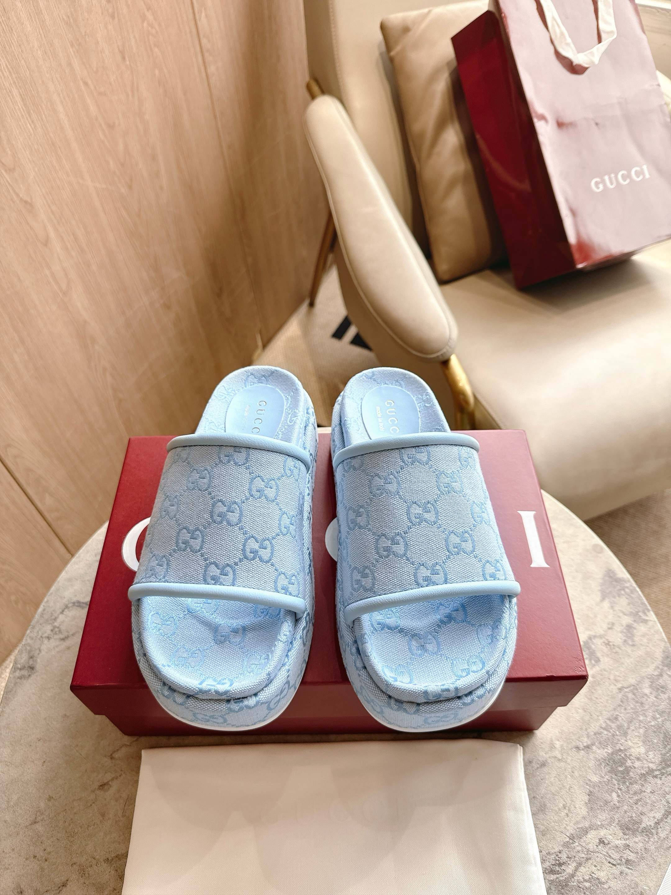 NO:476666,8356-3 Little Blue G (35-42), Slippers, Slippers198609098356-3 小蓝G（35-42）,拖鞋,slippers,Women's Shoes