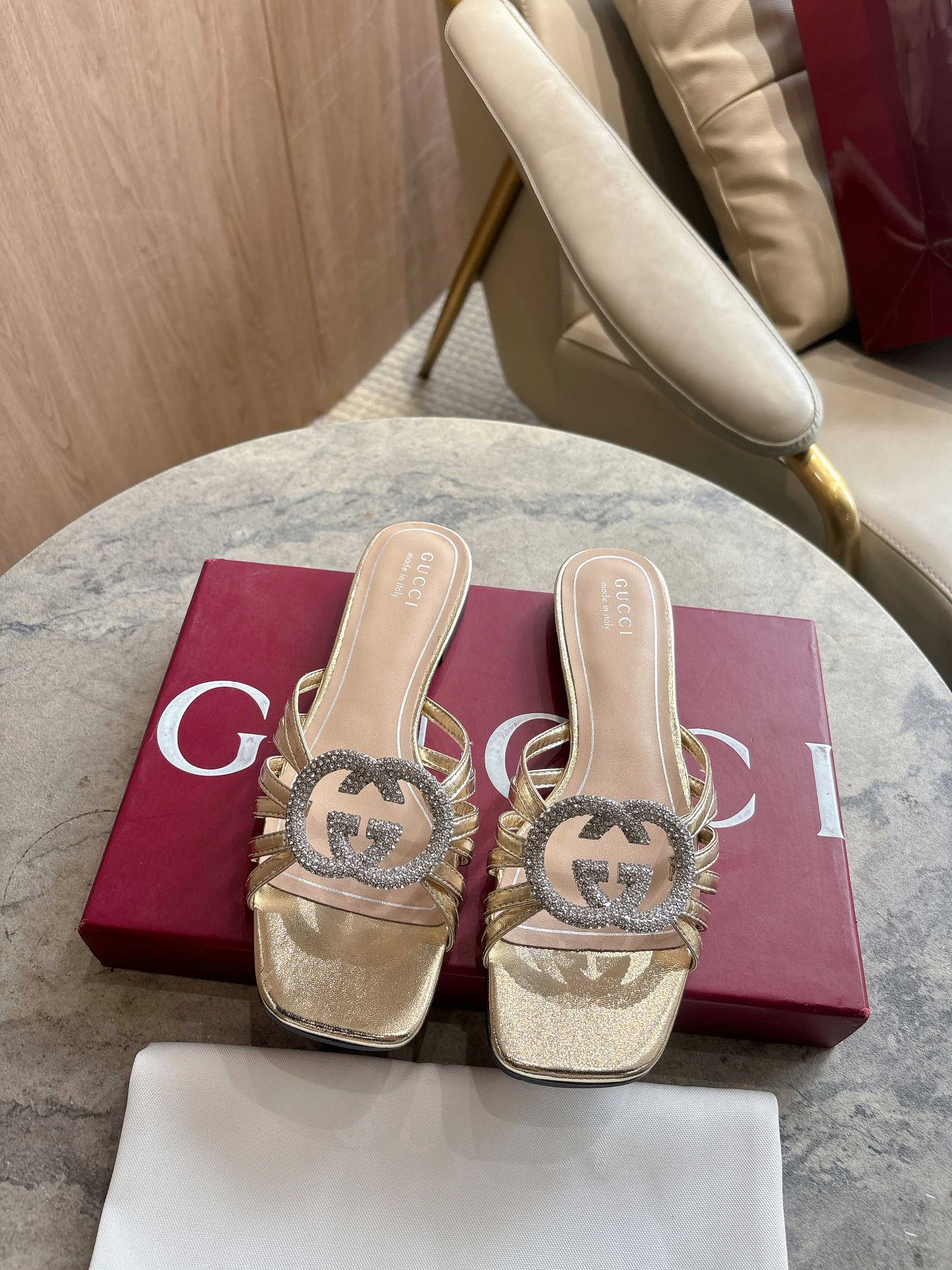 NO:749469,5277-2 gold (35-42), slippers, slippers198609095277-2 金（35-42）,拖鞋,slippers,Women's Shoes