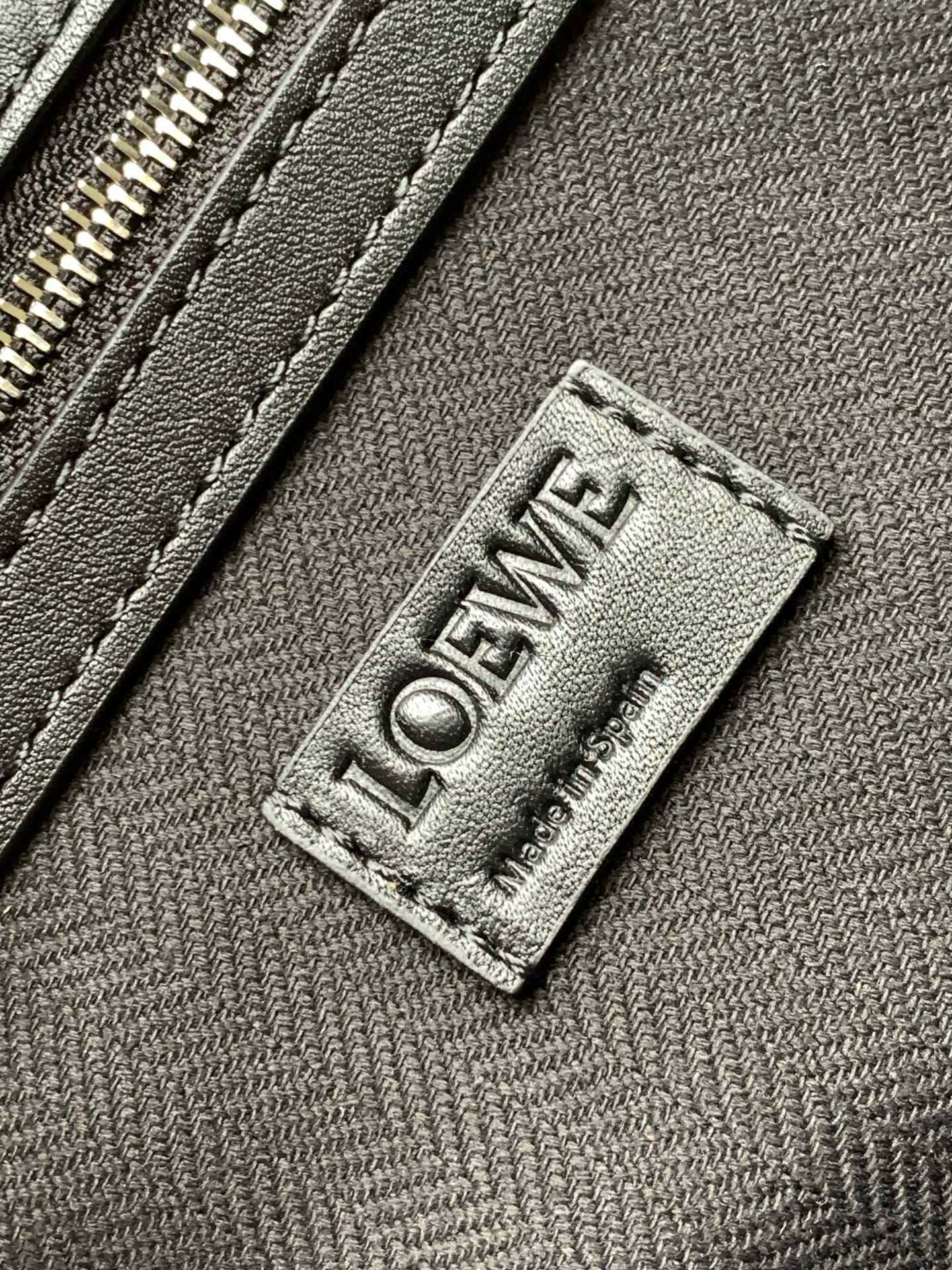 Loewe Buckle Tote Bag in Anagram Canvas and Leather Trim, 38.7x9.2x32.9cm 9 i1745115183912 2305 0 8
